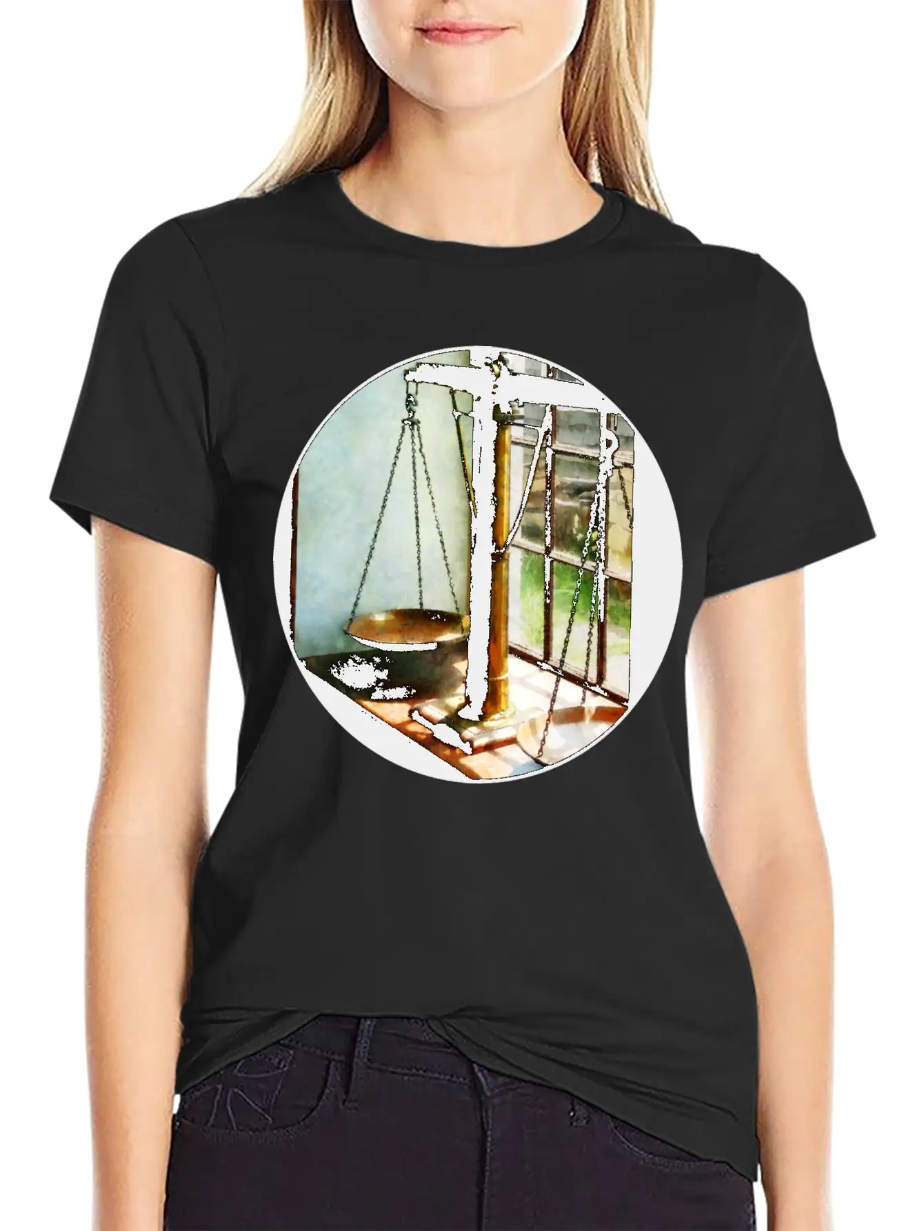 Scales Of Justice Soft Cotton Short Sleeve Tee ¨C Unisex Wardrobe Staple