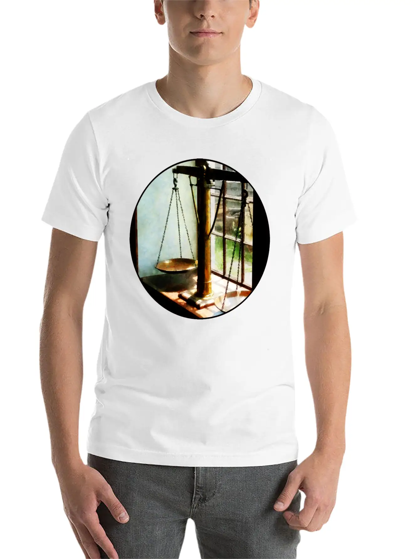 Scales Of Justice Soft Cotton Short Sleeve Tee ¨C Unisex Wardrobe Staple