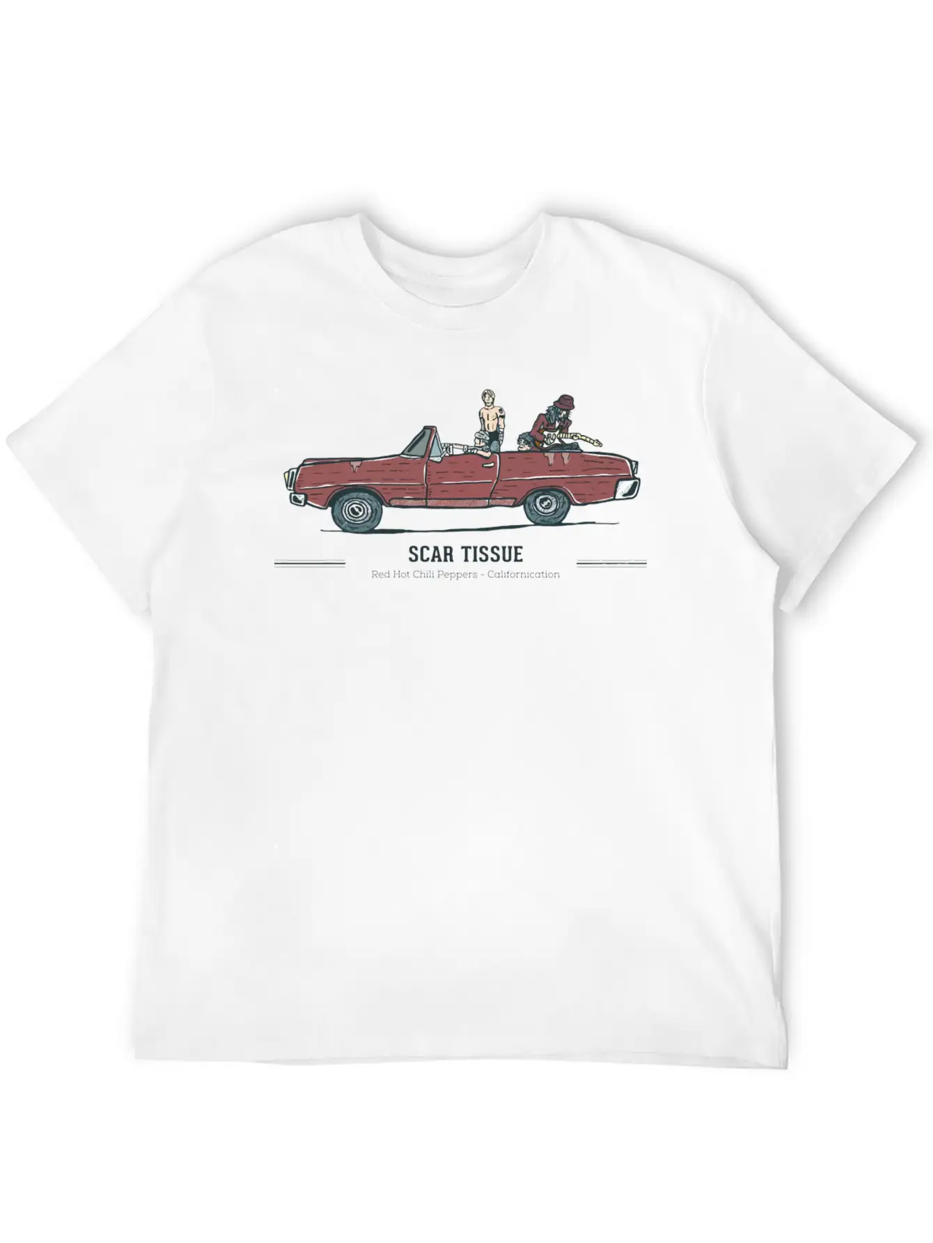 Scar Tissue Essential Cotton Tee For Daily Outfits ¨C Unisex Style