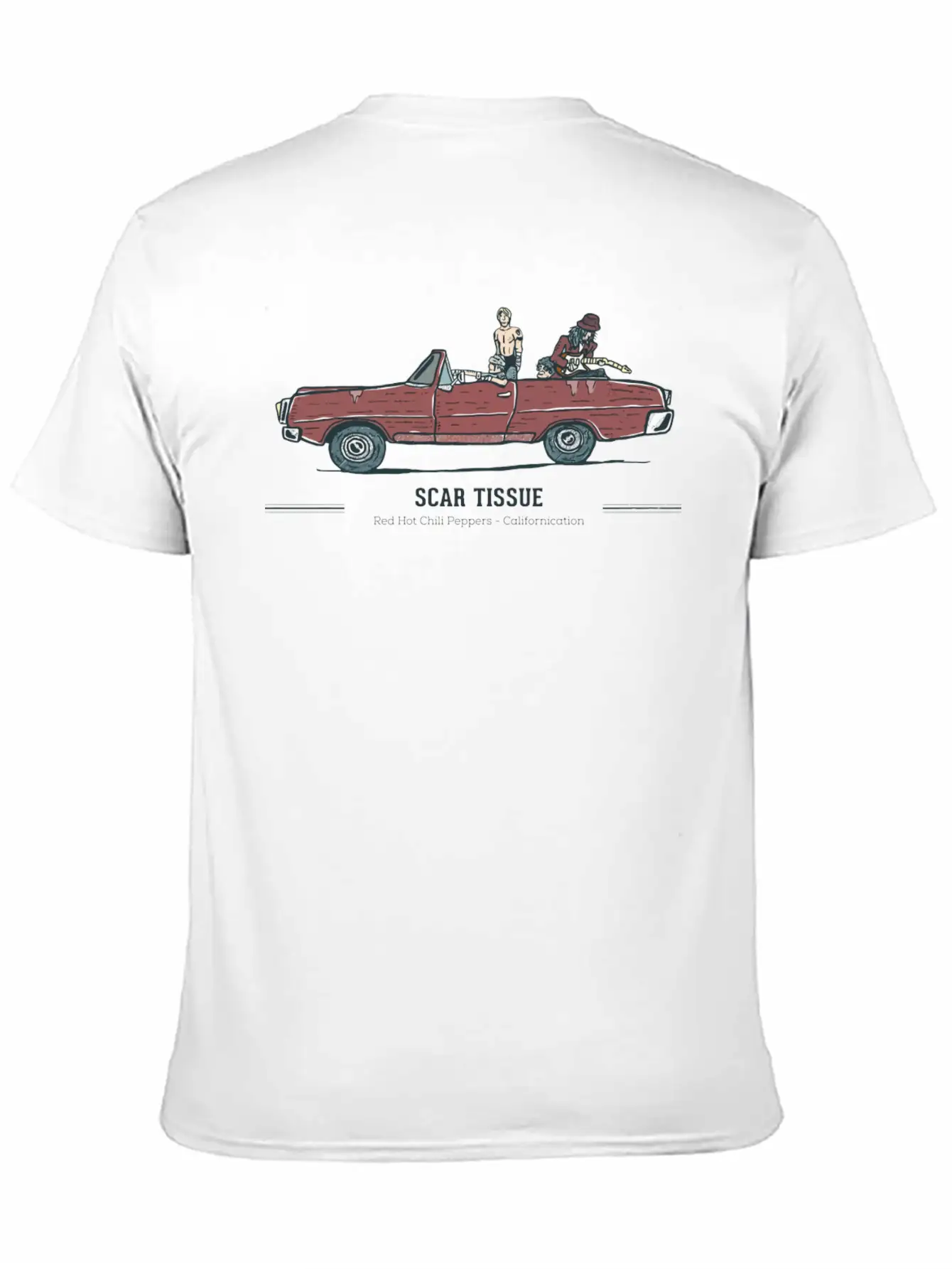 Scar Tissue Essential Cotton Tee For Daily Outfits ¨C Unisex Style