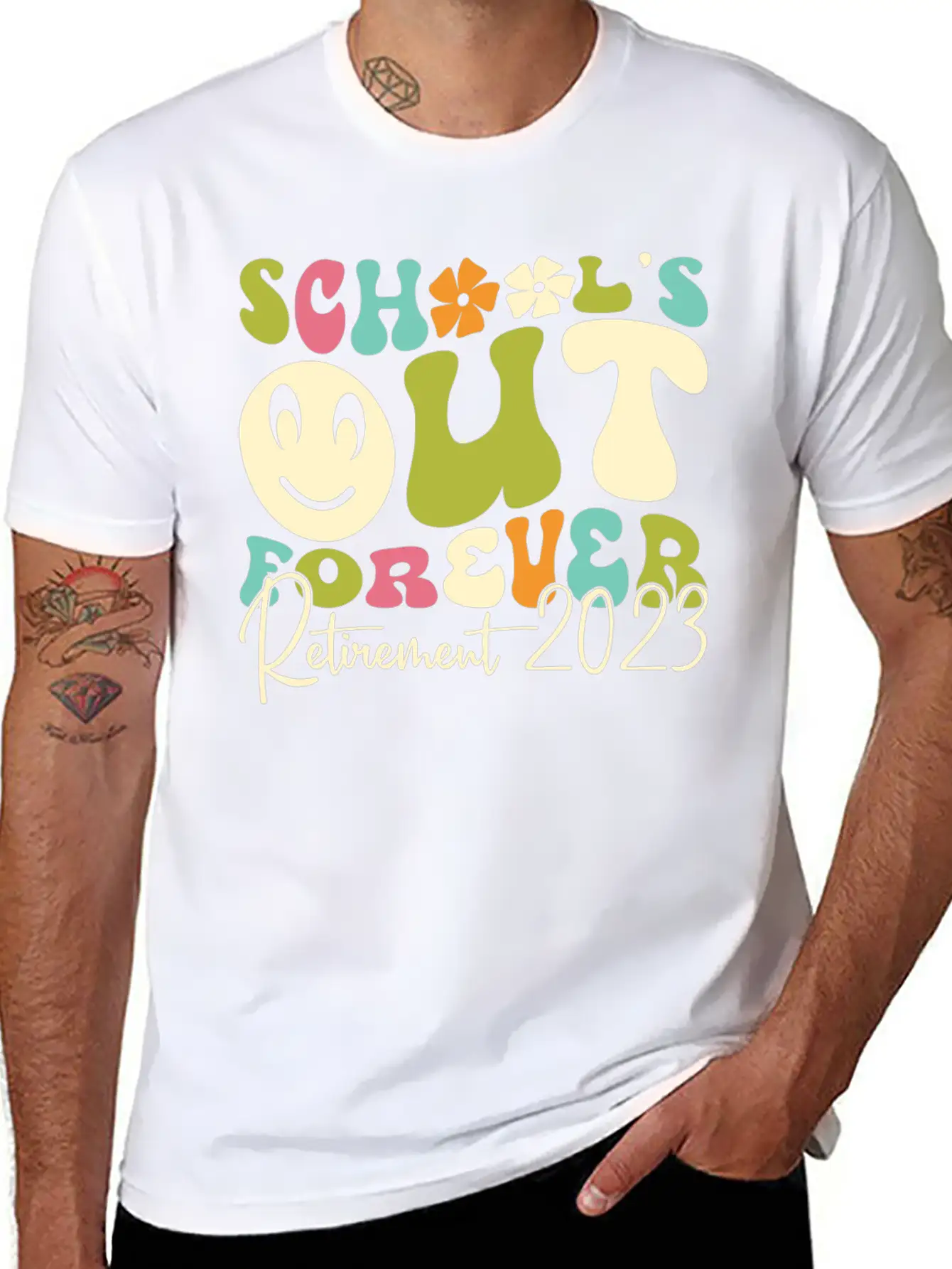 School¡¯s Out Forever Retirement 2023 Soft Cotton Short Sleeve Tee ¨C Unisex Wardrobe Staple