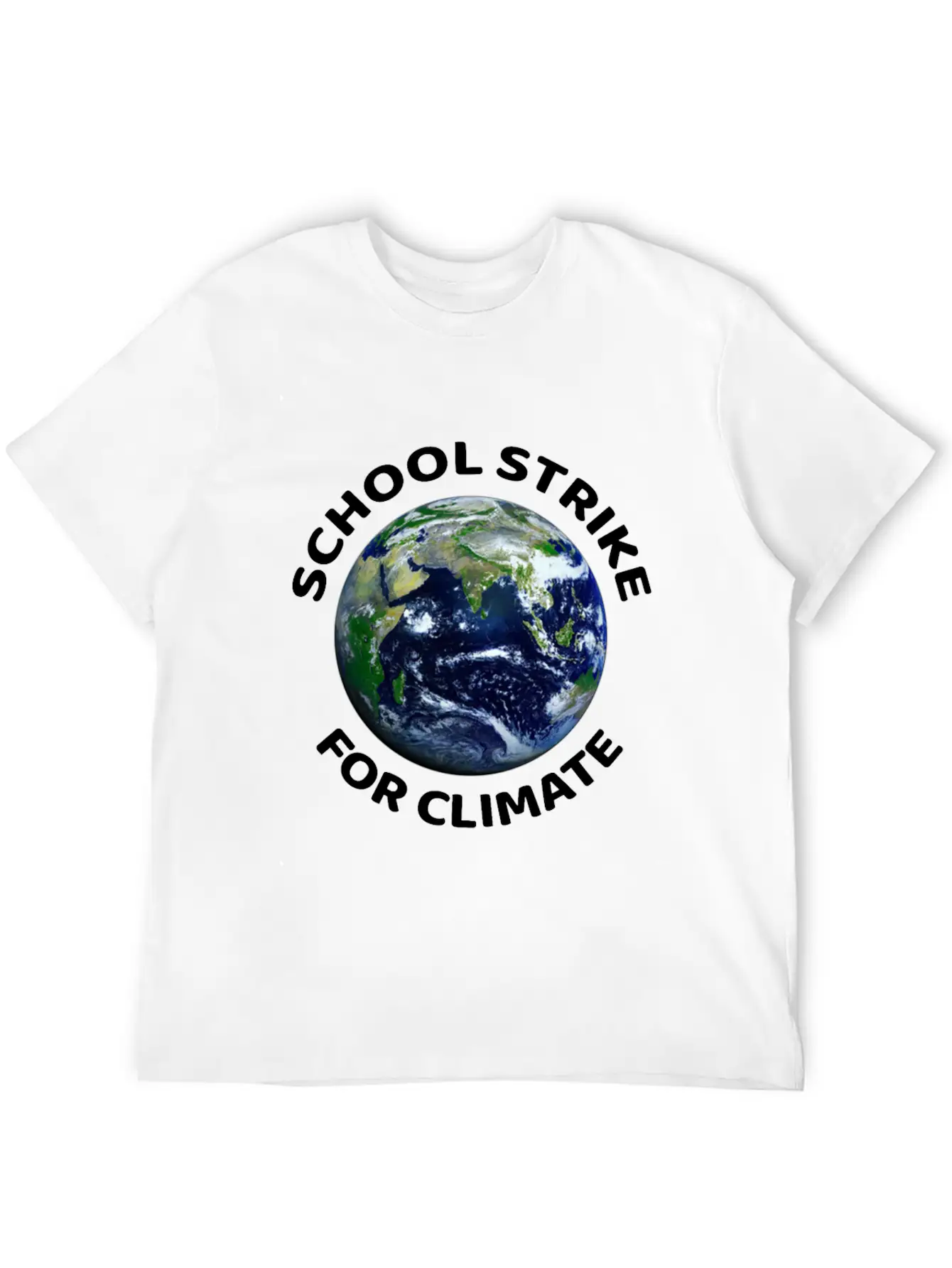 School Strike For Climate Essential Cotton Tee For Daily Outfits ¨C Unisex Style