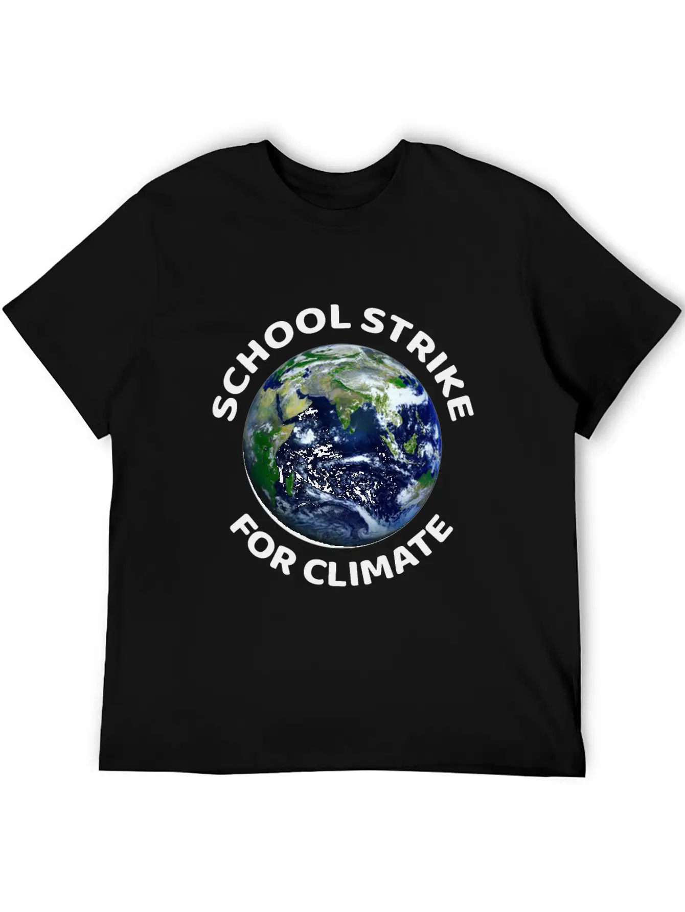 School Strike For Climate Essential Cotton Tee For Daily Outfits ¨C Unisex Style