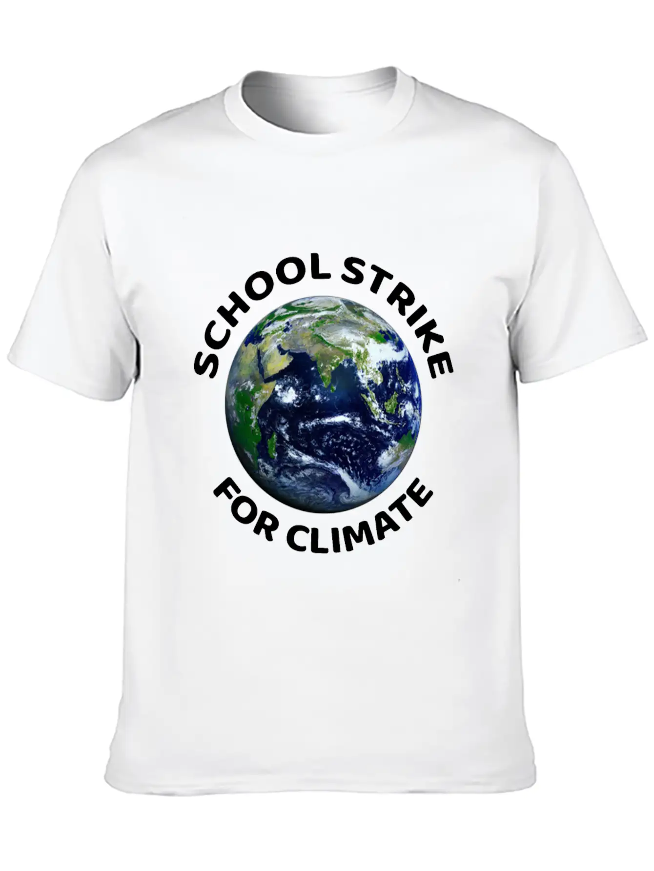 School Strike For Climate Essential Cotton Tee For Daily Outfits ¨C Unisex Style