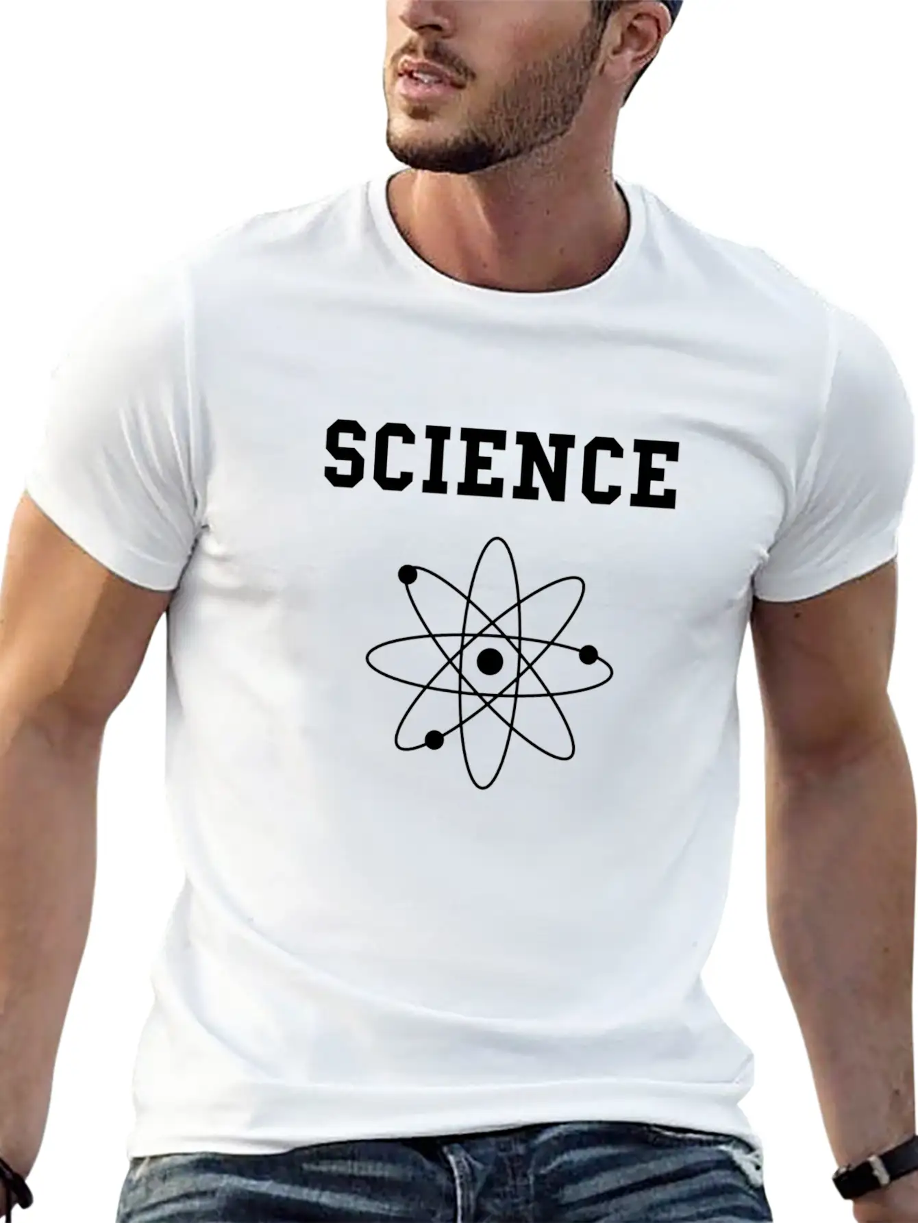 Science Atom Soft Cotton Short Sleeve Tee ¨C Unisex Wardrobe Staple