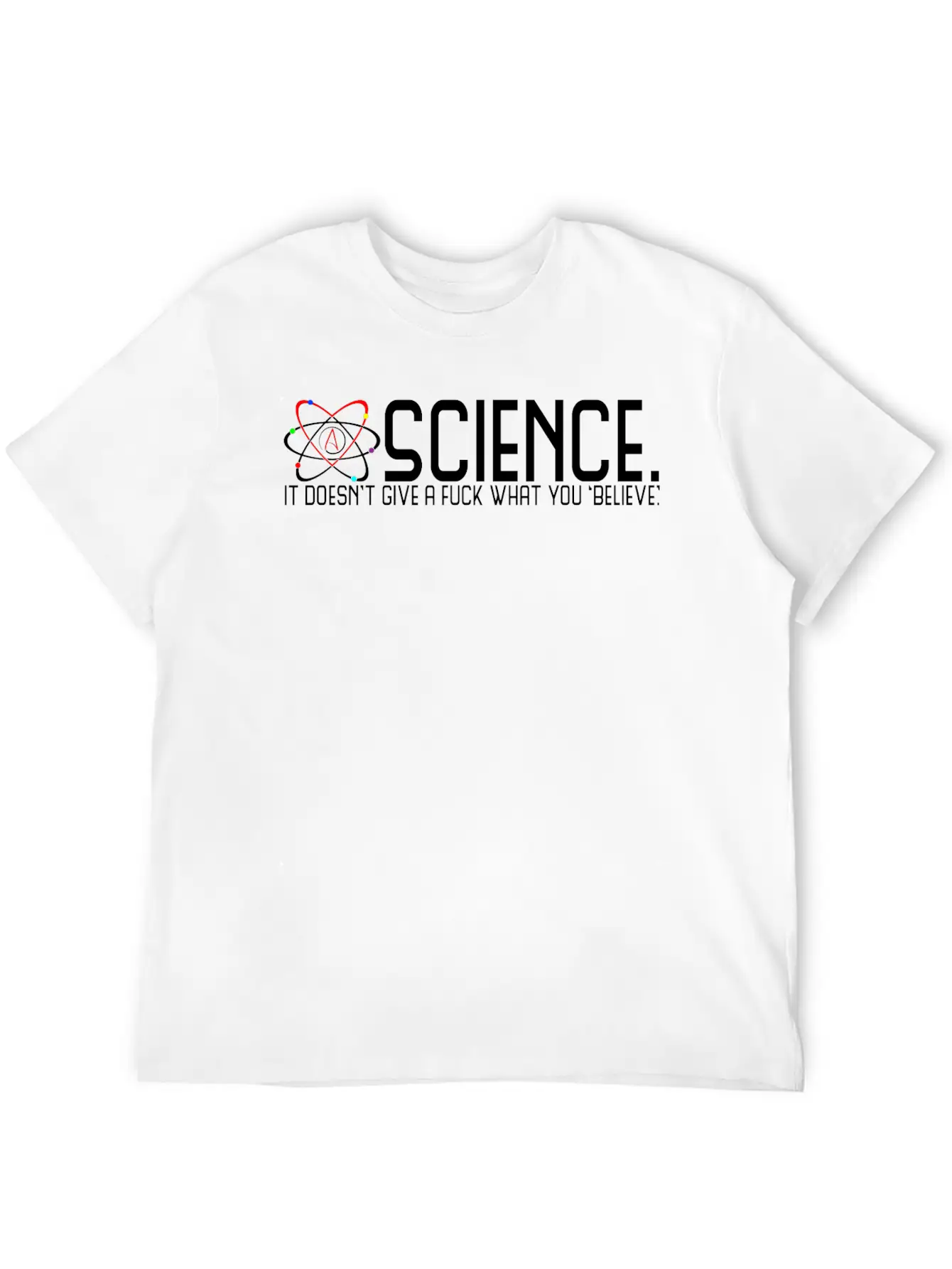 Science Doesn't Give A Fuck Essential Cotton Tee For Daily Outfits ¨C Unisex Style
