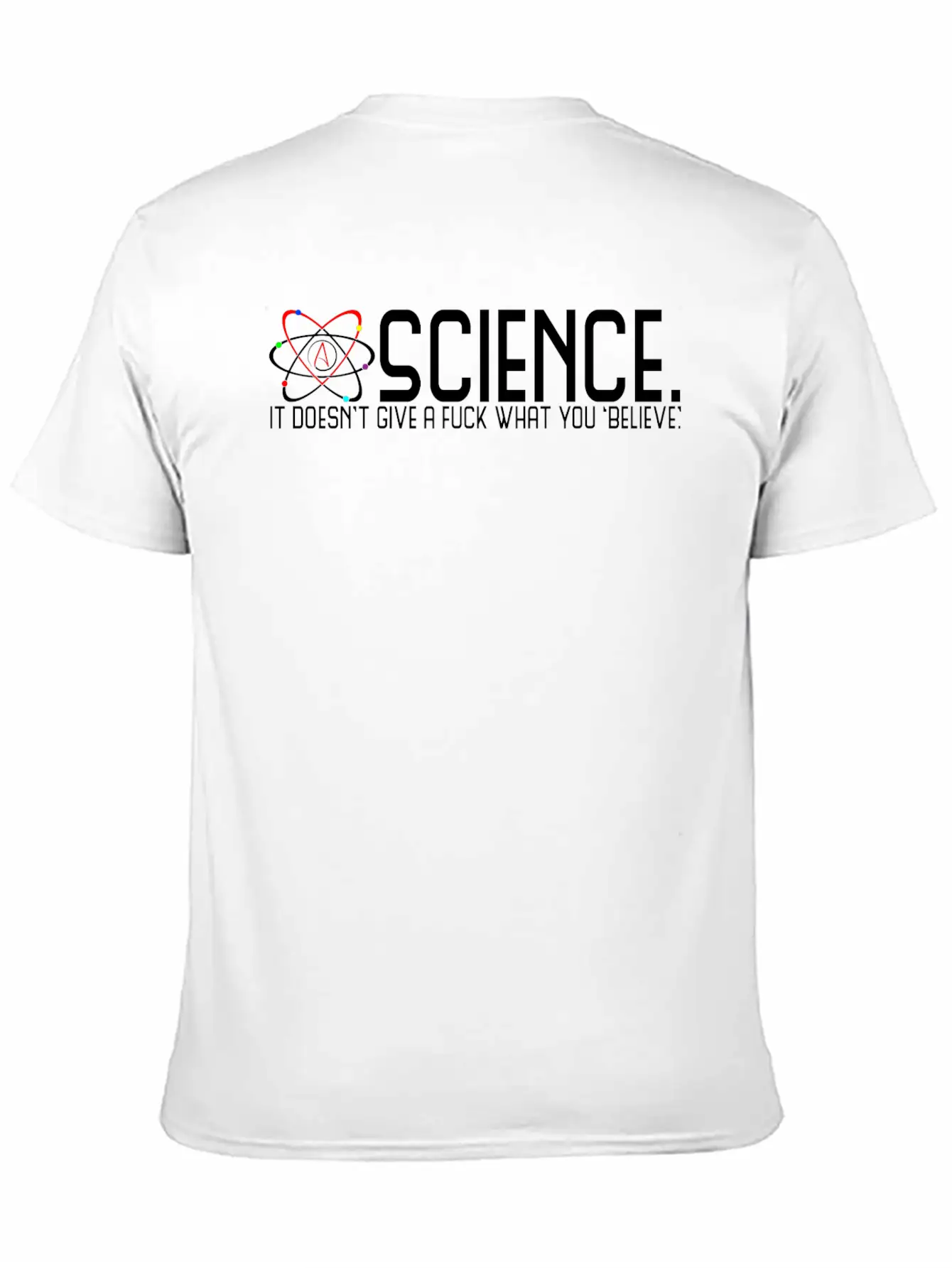 Science Doesn't Give A Fuck Essential Cotton Tee For Daily Outfits ¨C Unisex Style