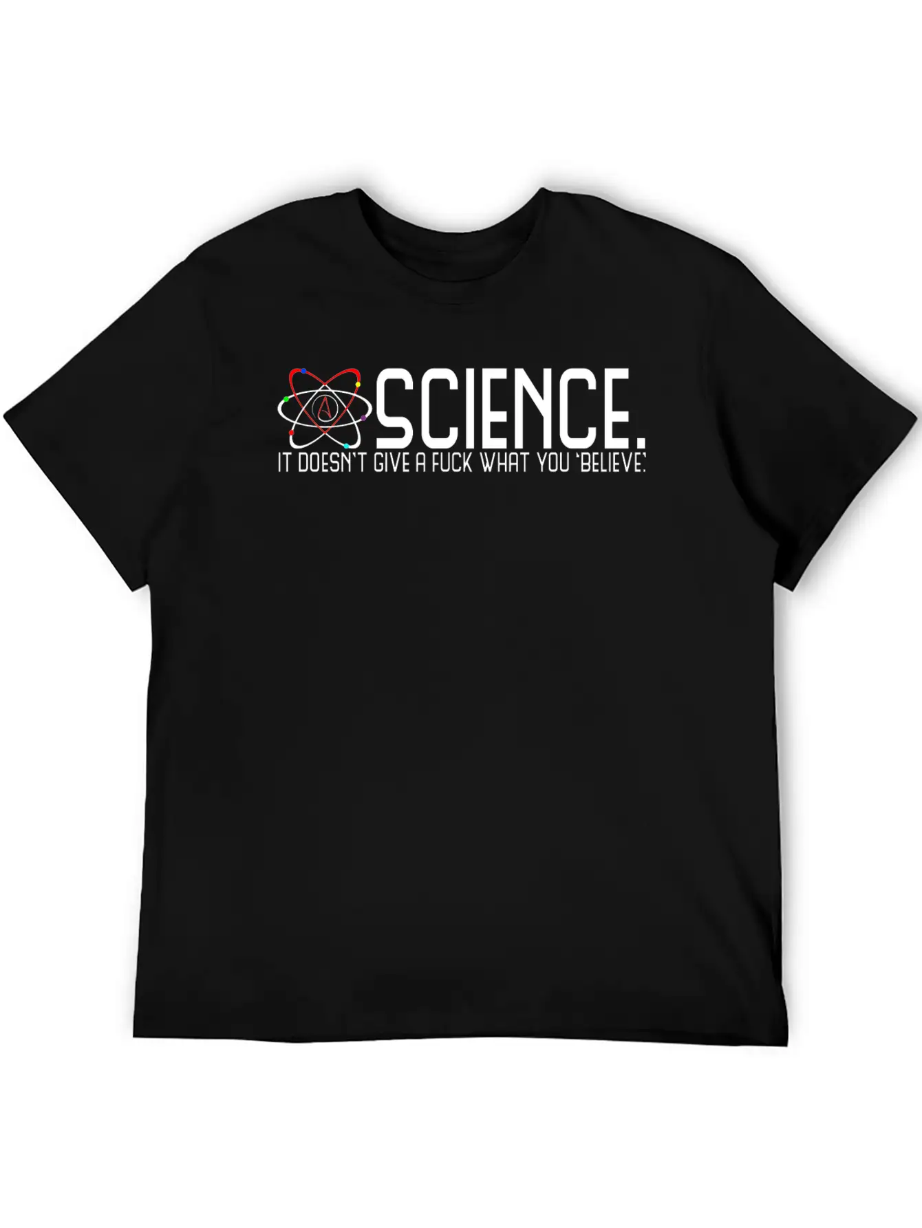 Science Doesn't Give A Fuck Essential Cotton Tee For Daily Outfits ¨C Unisex Style