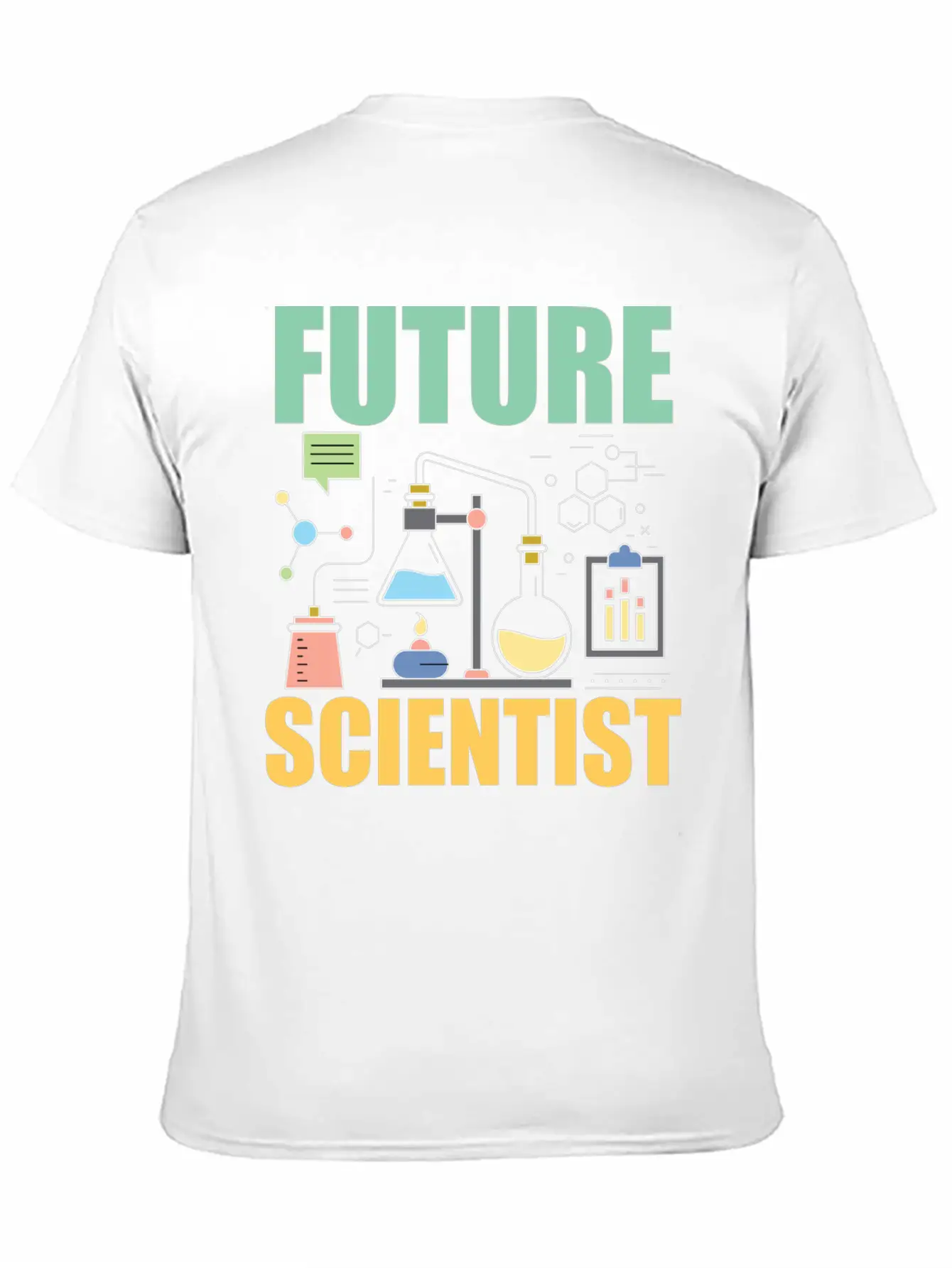 Science Funny - Future Scientist Basic Graphic T-Shirt ¨C Daily Comfort In Soft Cotton