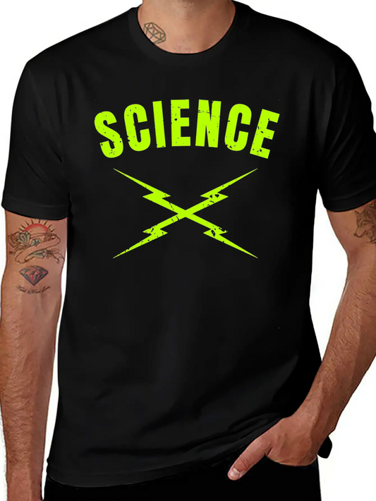 Science Lightning Bolts Soft Cotton Short Sleeve Tee ¨C Unisex Wardrobe Staple
