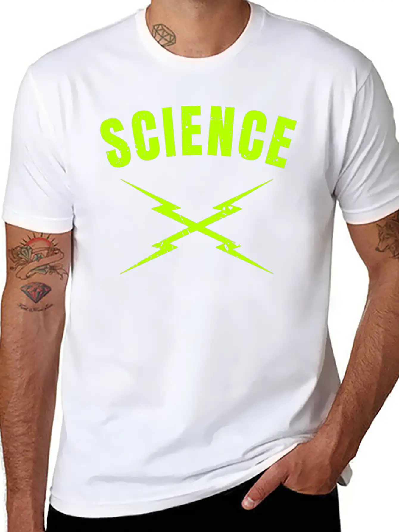 Science Lightning Bolts Soft Cotton Short Sleeve Tee ¨C Unisex Wardrobe Staple