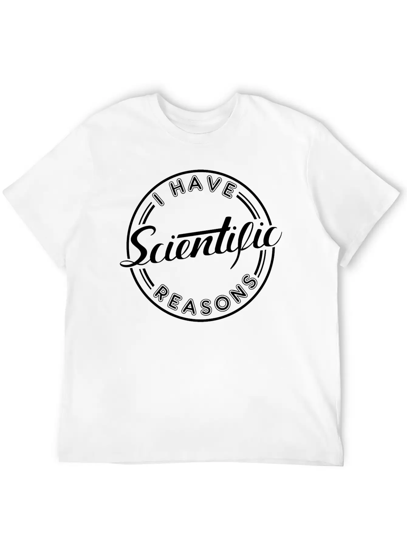 Scientific Reasons Soft Cotton Short Sleeve Tee ¨C Unisex Wardrobe Staple