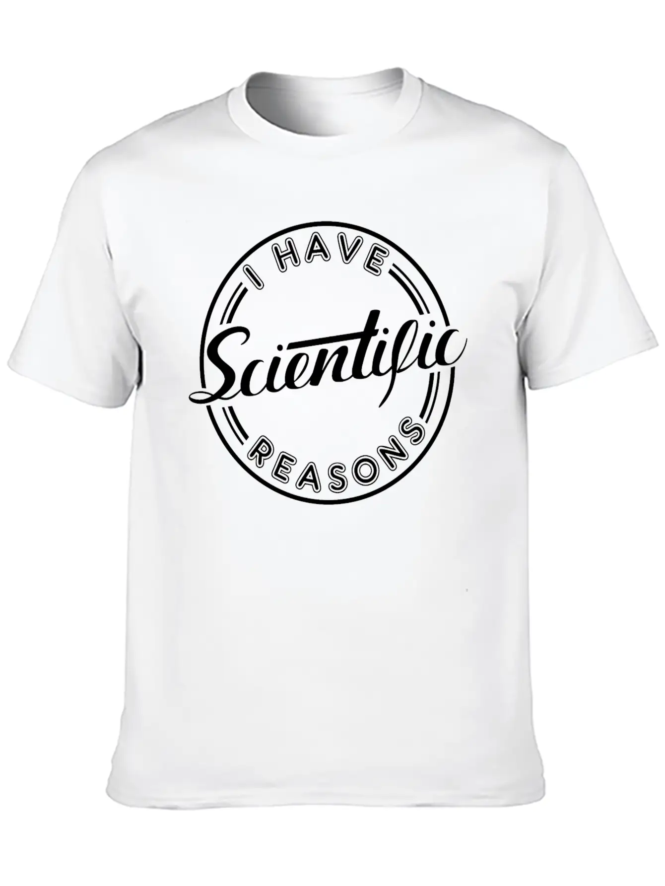 Scientific Reasons Soft Cotton Short Sleeve Tee ¨C Unisex Wardrobe Staple