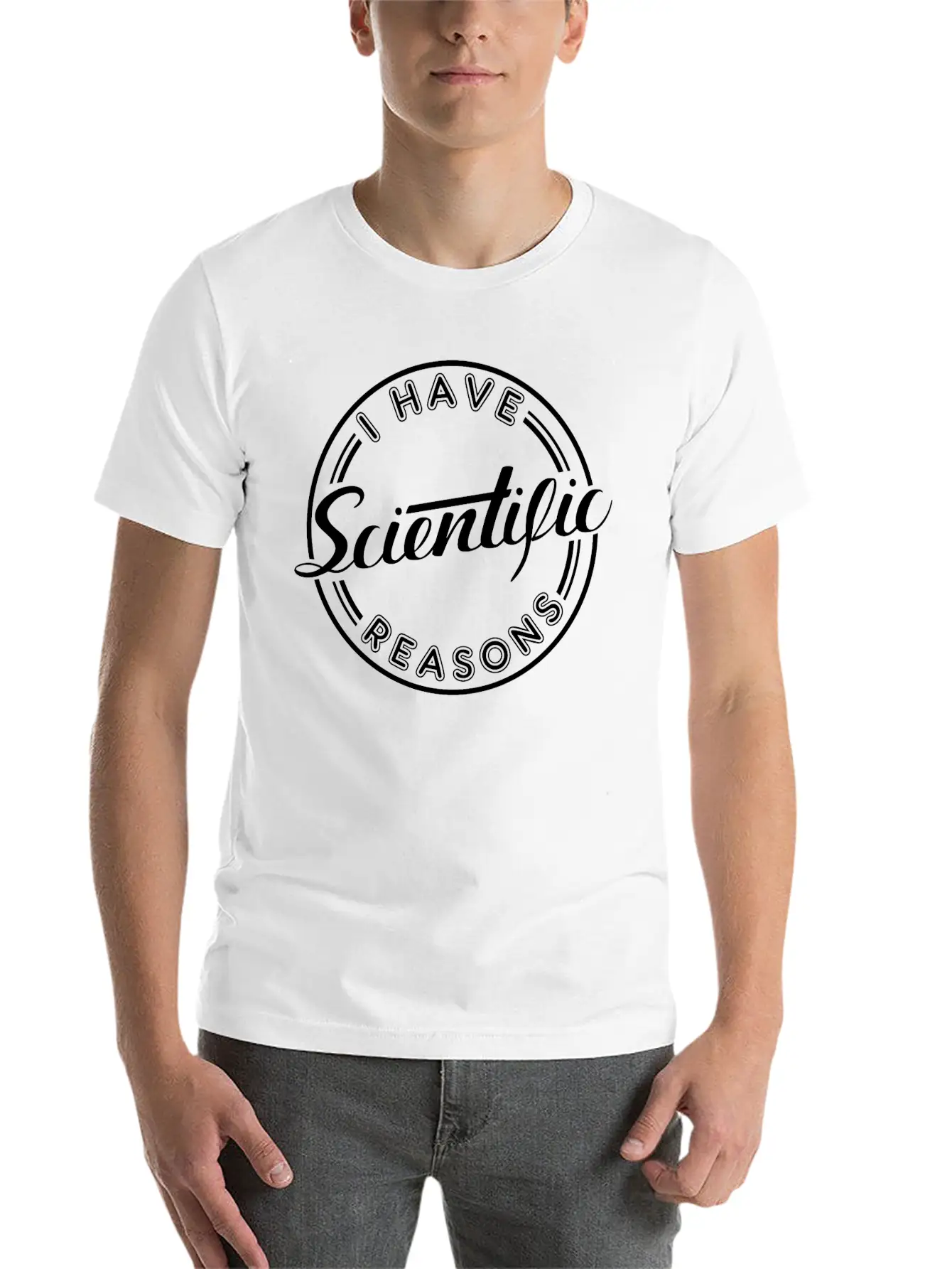 Scientific Reasons Soft Cotton Short Sleeve Tee ¨C Unisex Wardrobe Staple