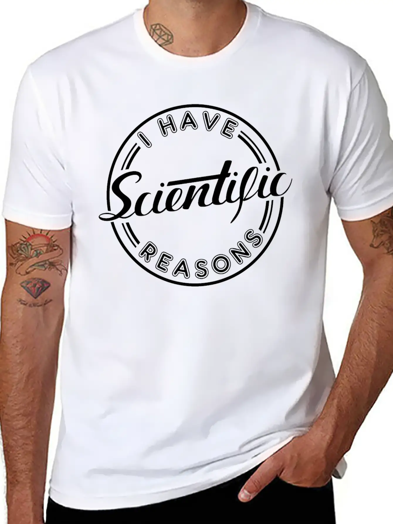 Scientific Reasons Soft Cotton Short Sleeve Tee ¨C Unisex Wardrobe Staple