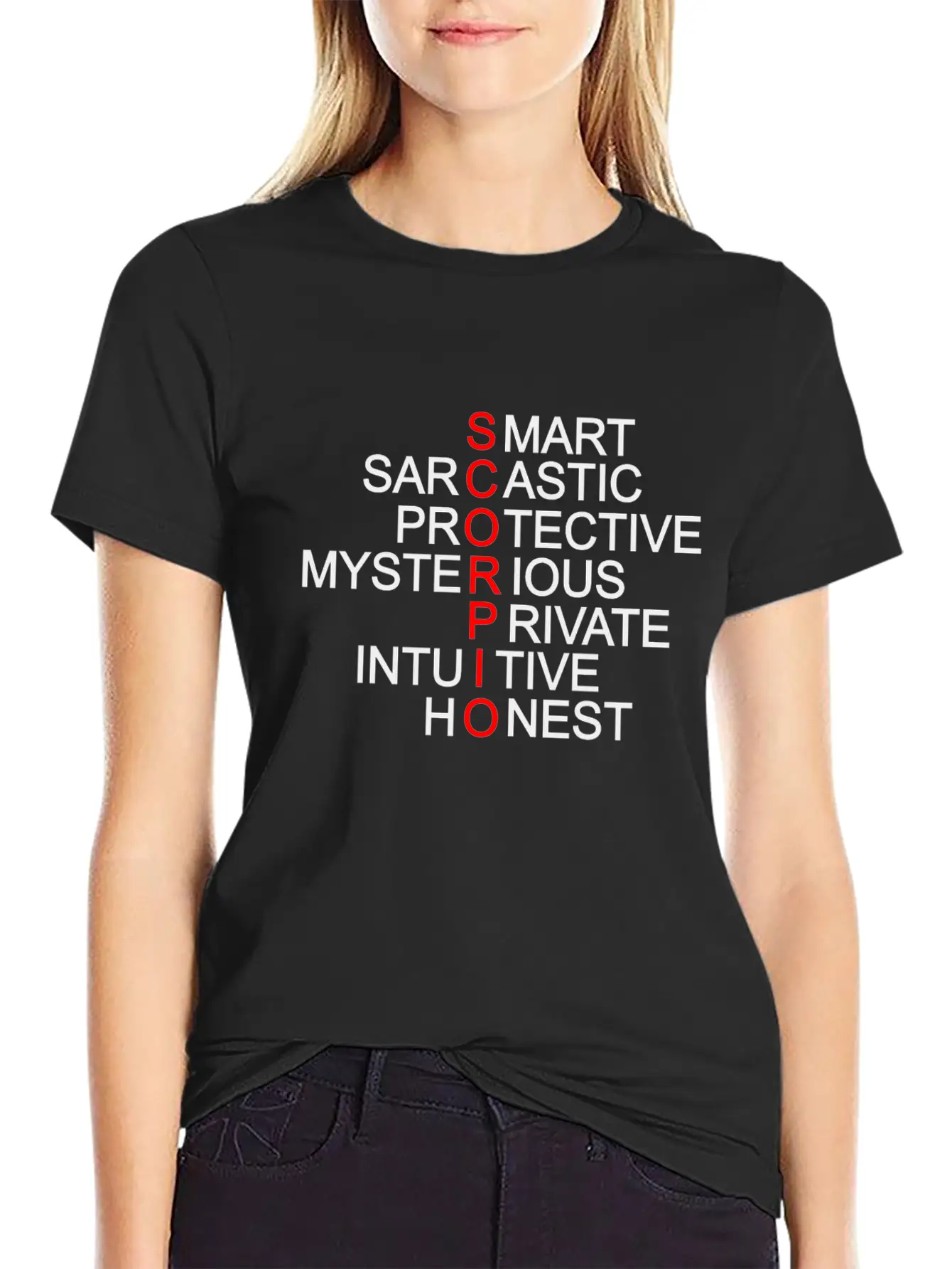 SCORPIO - SMART, PROTECTIVE, PRIVATE, HONEST Essential Cotton Tee For Daily Outfits ¨C Unisex Style