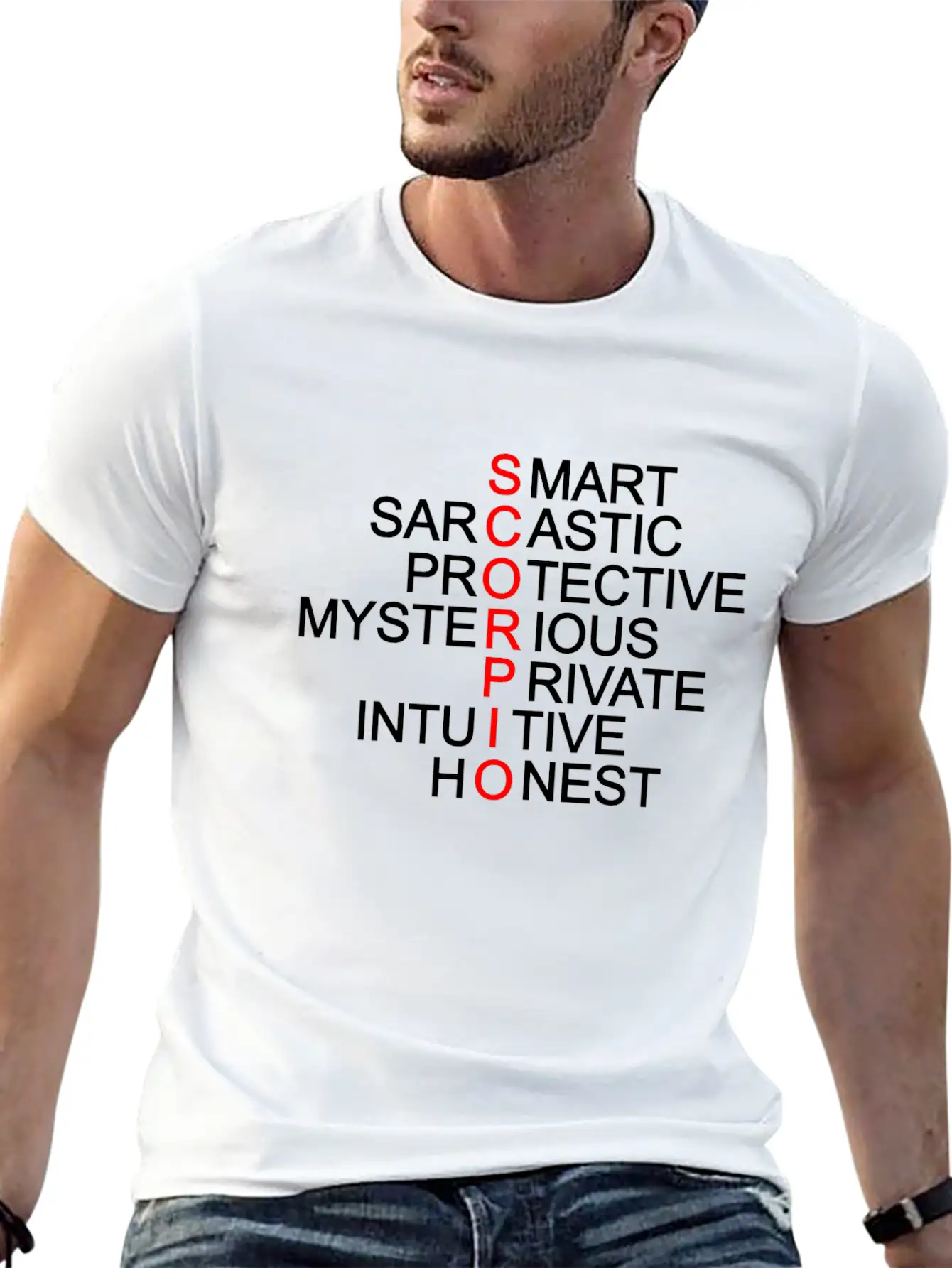SCORPIO - SMART, PROTECTIVE, PRIVATE, HONEST Essential Cotton Tee For Daily Outfits ¨C Unisex Style