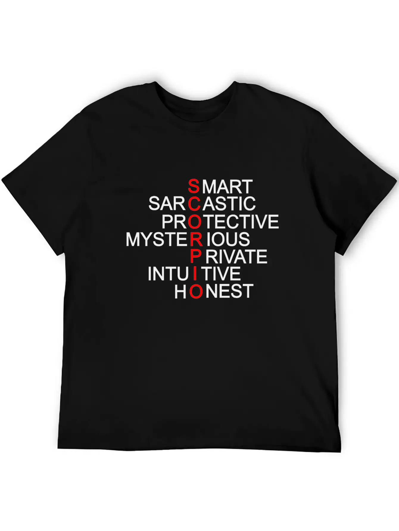 SCORPIO - SMART, PROTECTIVE, PRIVATE, HONEST Essential Cotton Tee For Daily Outfits ¨C Unisex Style