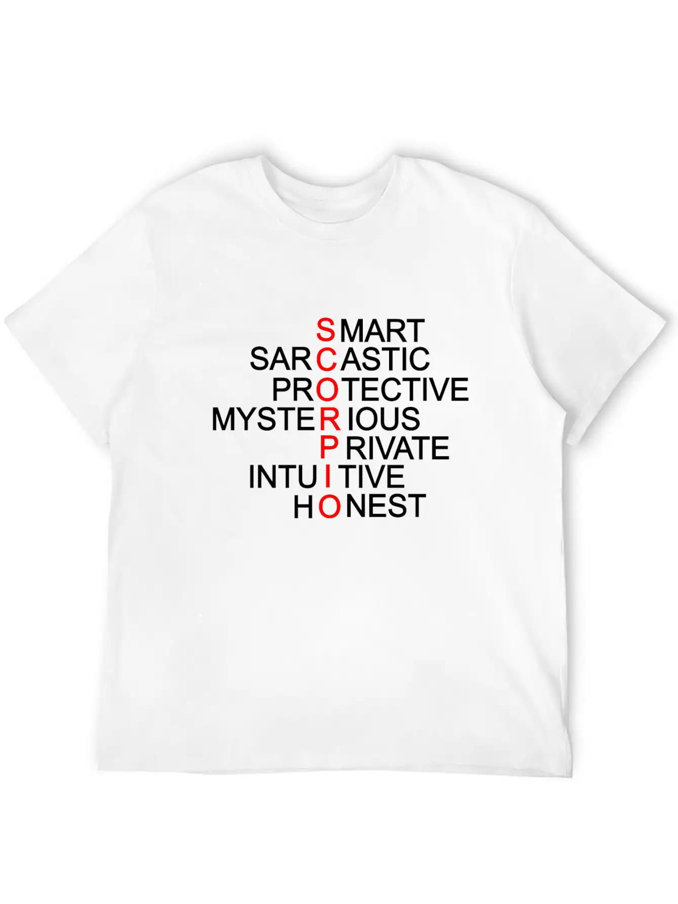SCORPIO - SMART, PROTECTIVE, PRIVATE, HONEST Essential Cotton Tee For Daily Outfits ¨C Unisex Style