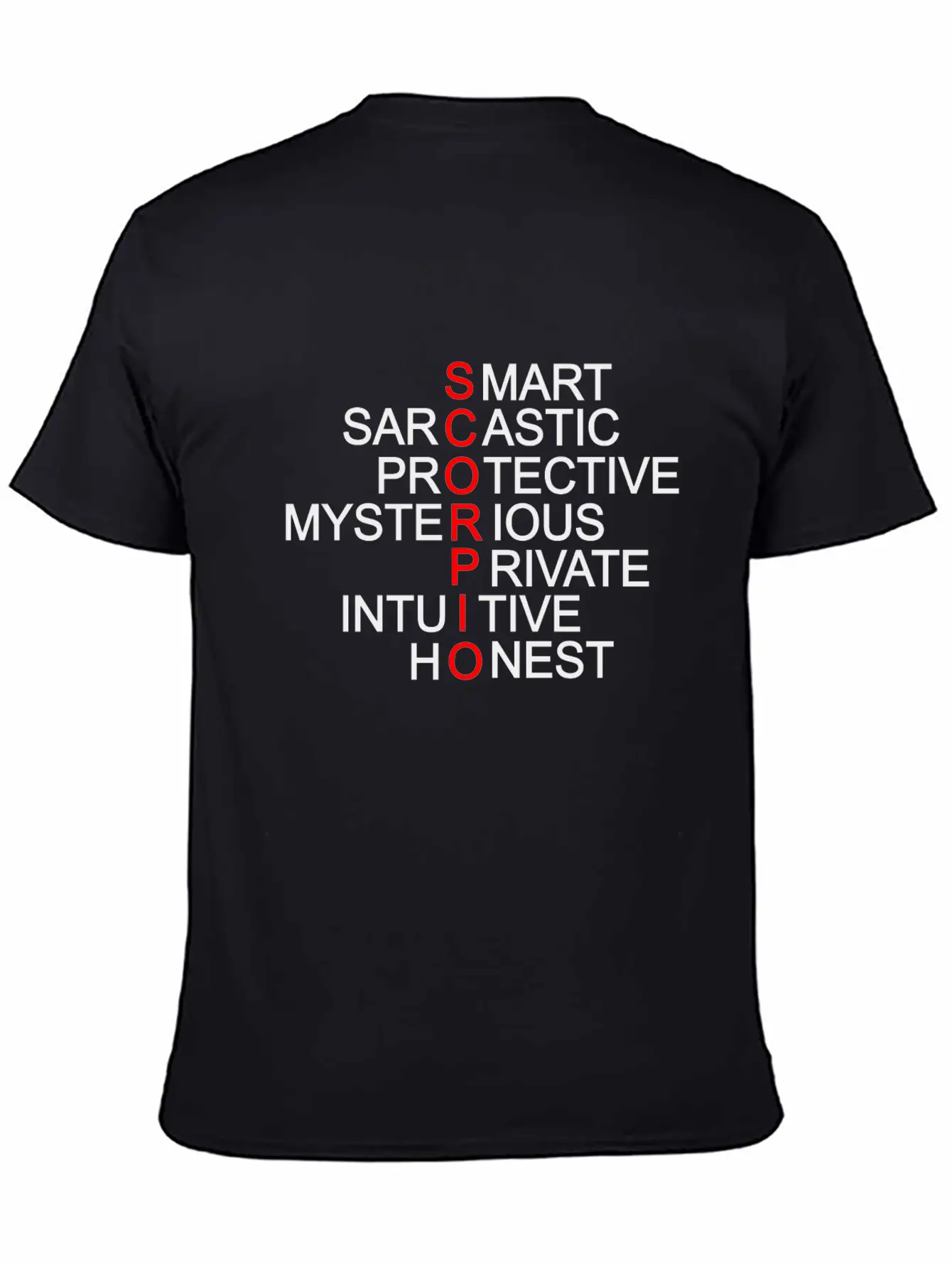 SCORPIO - SMART, PROTECTIVE, PRIVATE, HONEST Essential Cotton Tee For Daily Outfits ¨C Unisex Style
