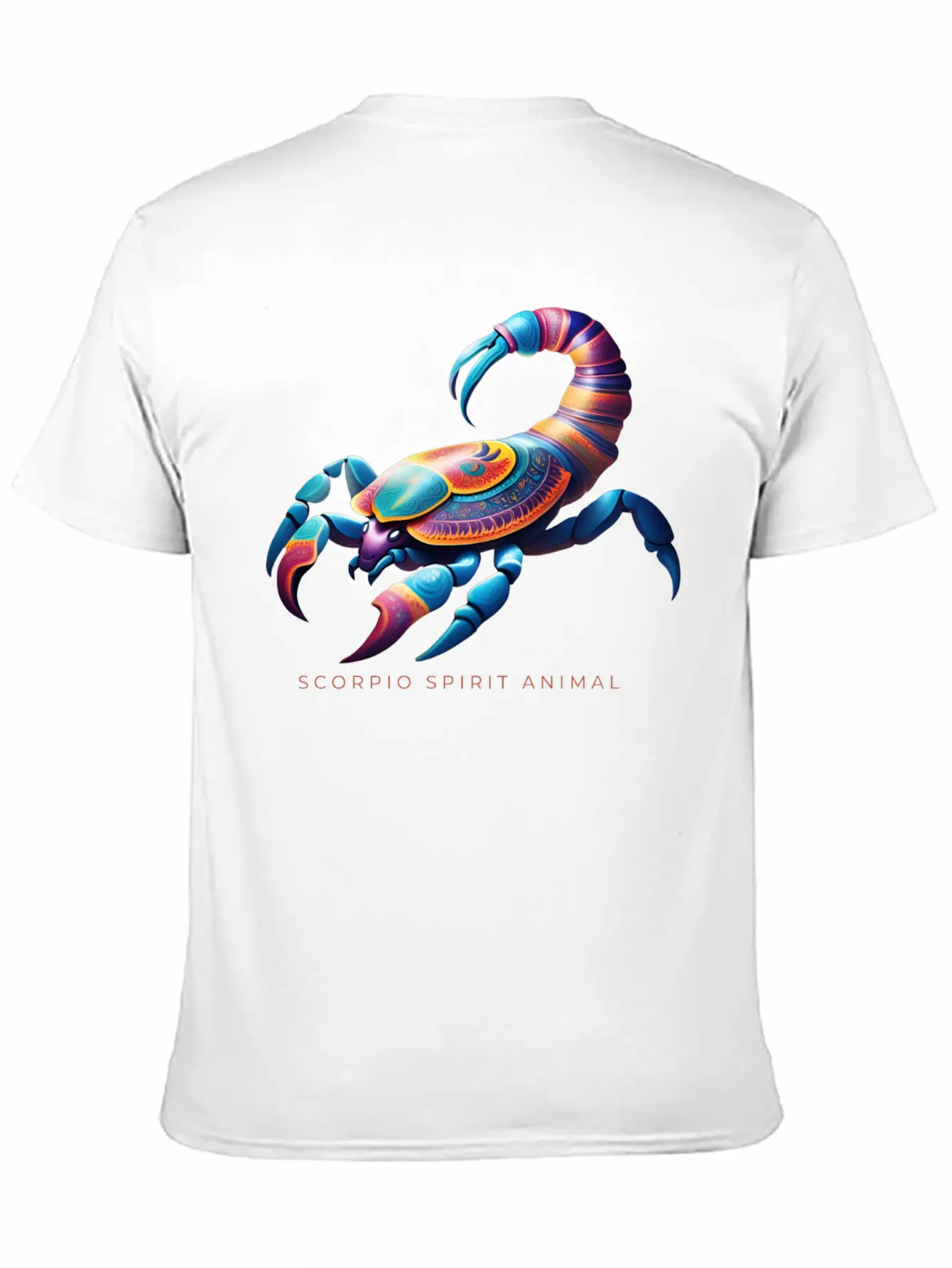 Scorpio Spirit Animal Scorpion Alebrije Male Essential Cotton Tee For Daily Outfits ¨C Unisex Style