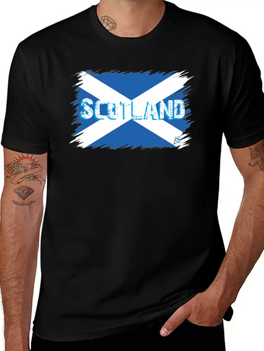 Scottish Flag 2 Soft Cotton Short Sleeve Tee ¨C Unisex Wardrobe Staple
