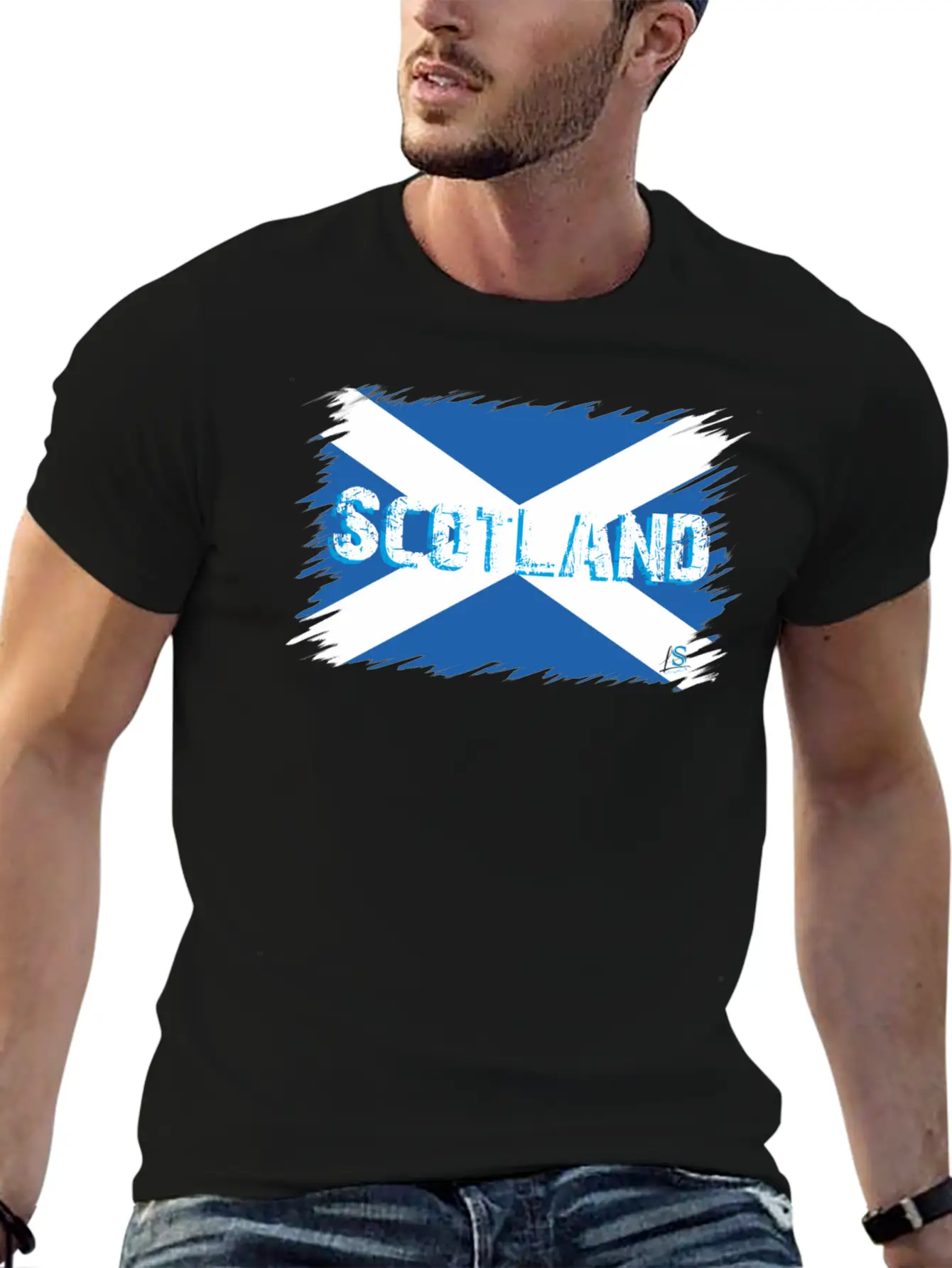 Scottish Flag 2 Soft Cotton Short Sleeve Tee ¨C Unisex Wardrobe Staple