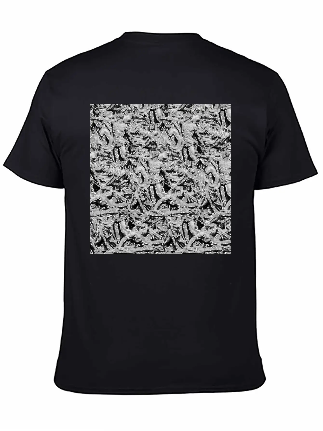 Sculpture Collage Soft Cotton Short Sleeve Tee ¨C Unisex Wardrobe Staple