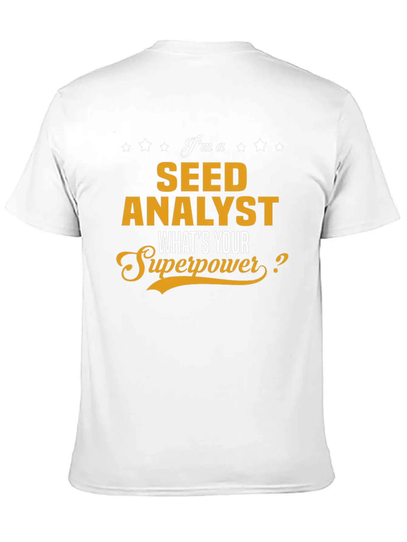 Seed Analyst Basic Graphic T-Shirt ¨C Daily Comfort In Soft Cotton
