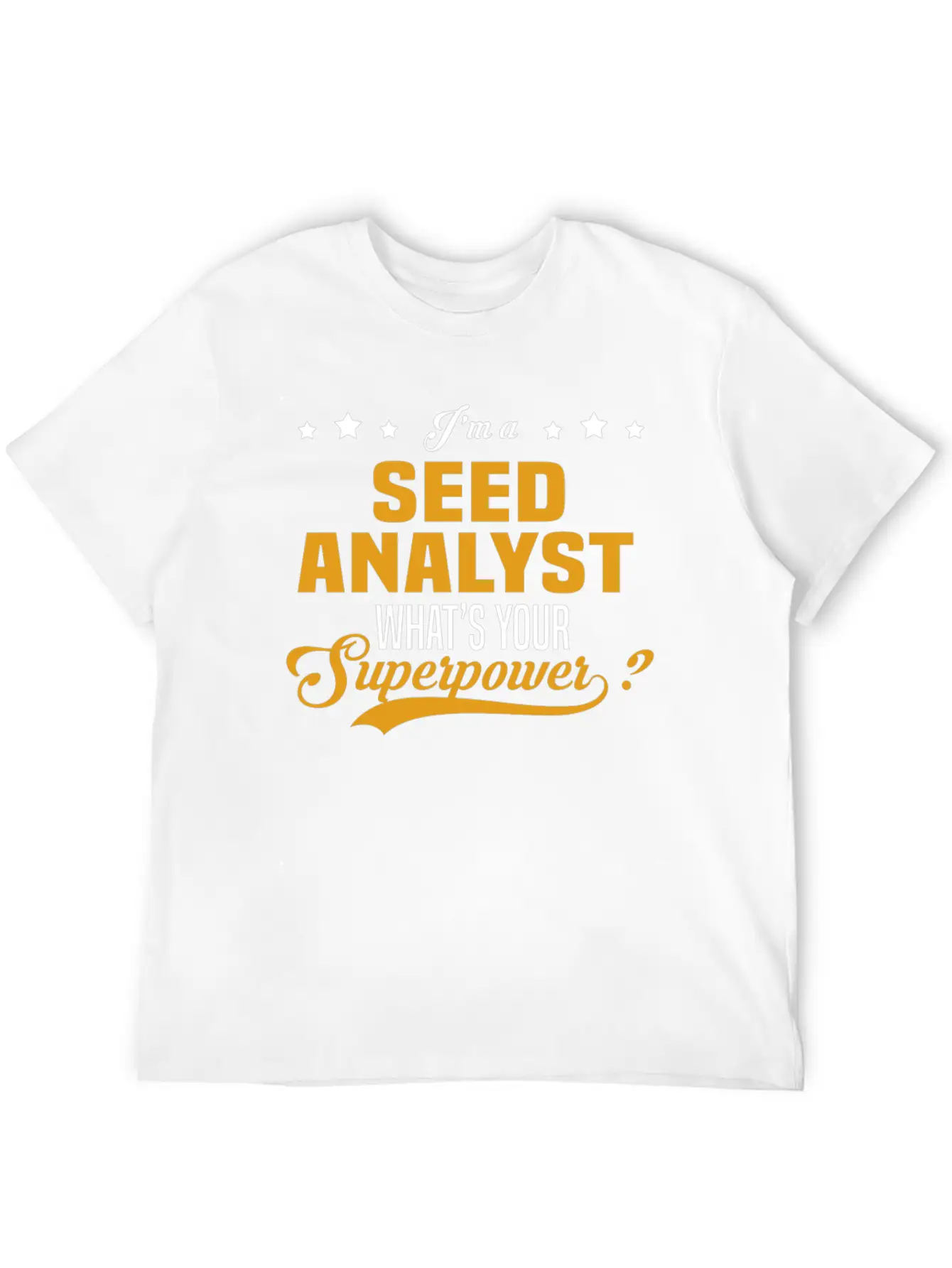 Seed Analyst Basic Graphic T-Shirt ¨C Daily Comfort In Soft Cotton