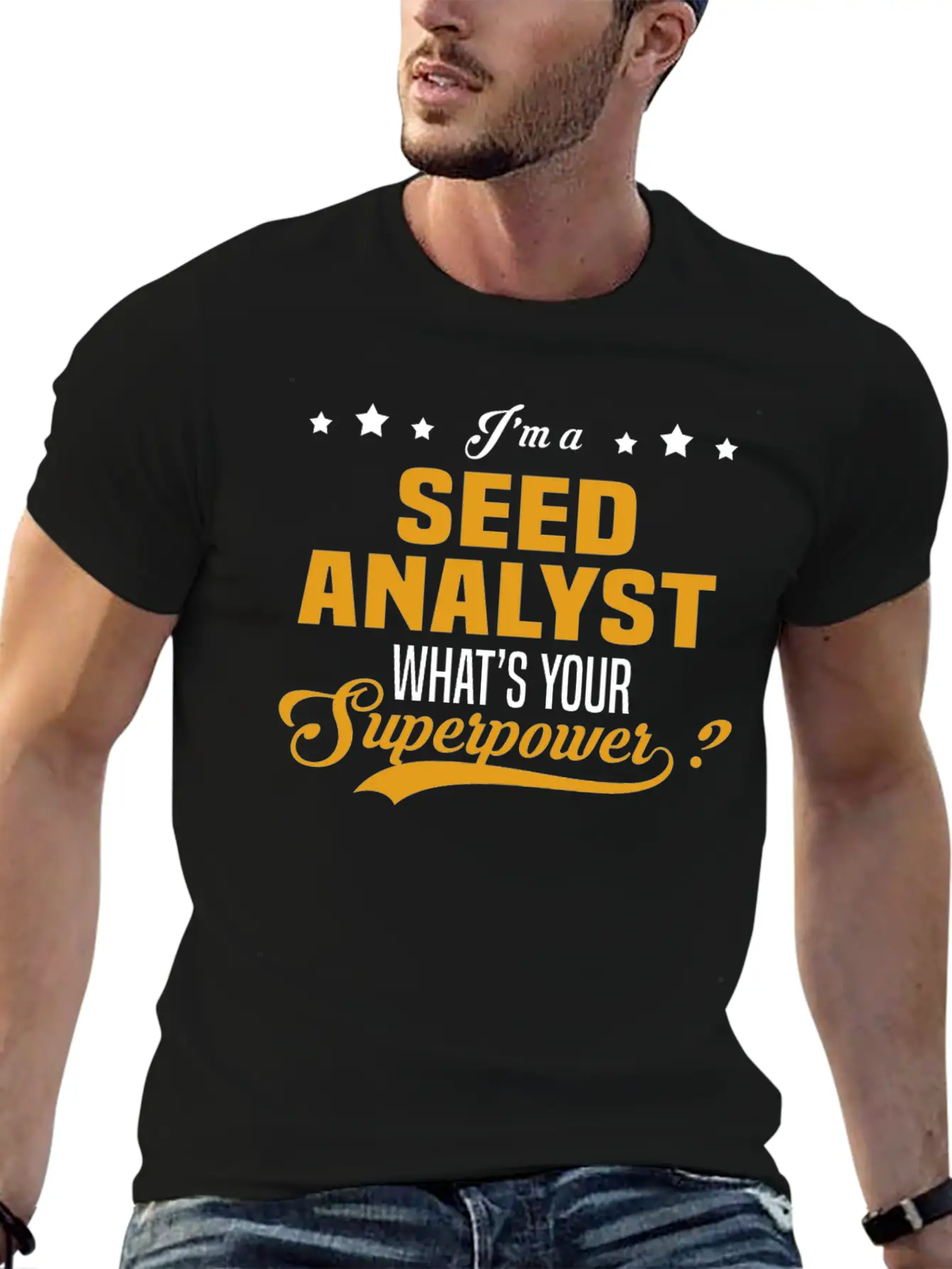 Seed Analyst Basic Graphic T-Shirt ¨C Daily Comfort In Soft Cotton