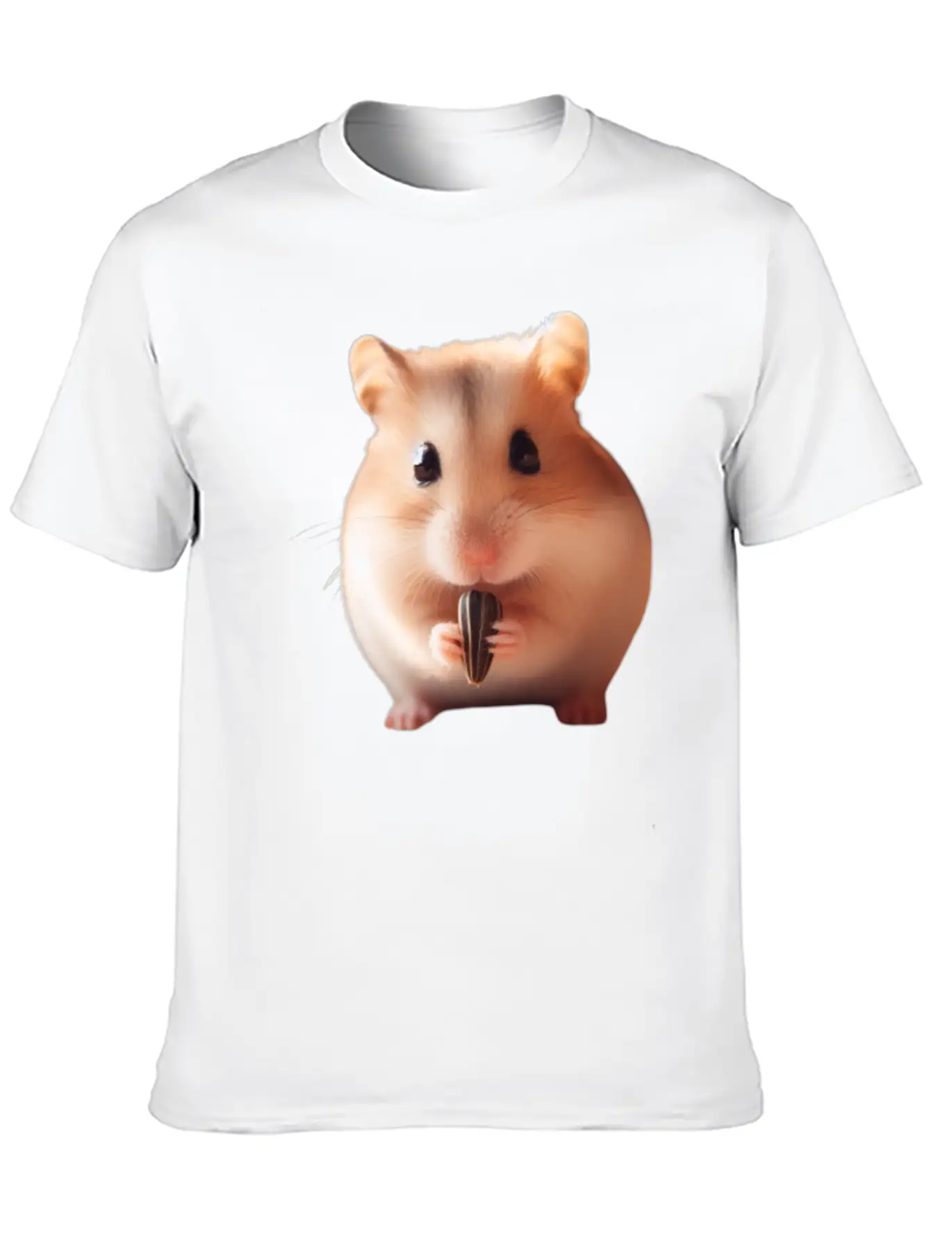 Seeds & Hamsters Essential Cotton Tee For Daily Outfits ¨C Unisex Style