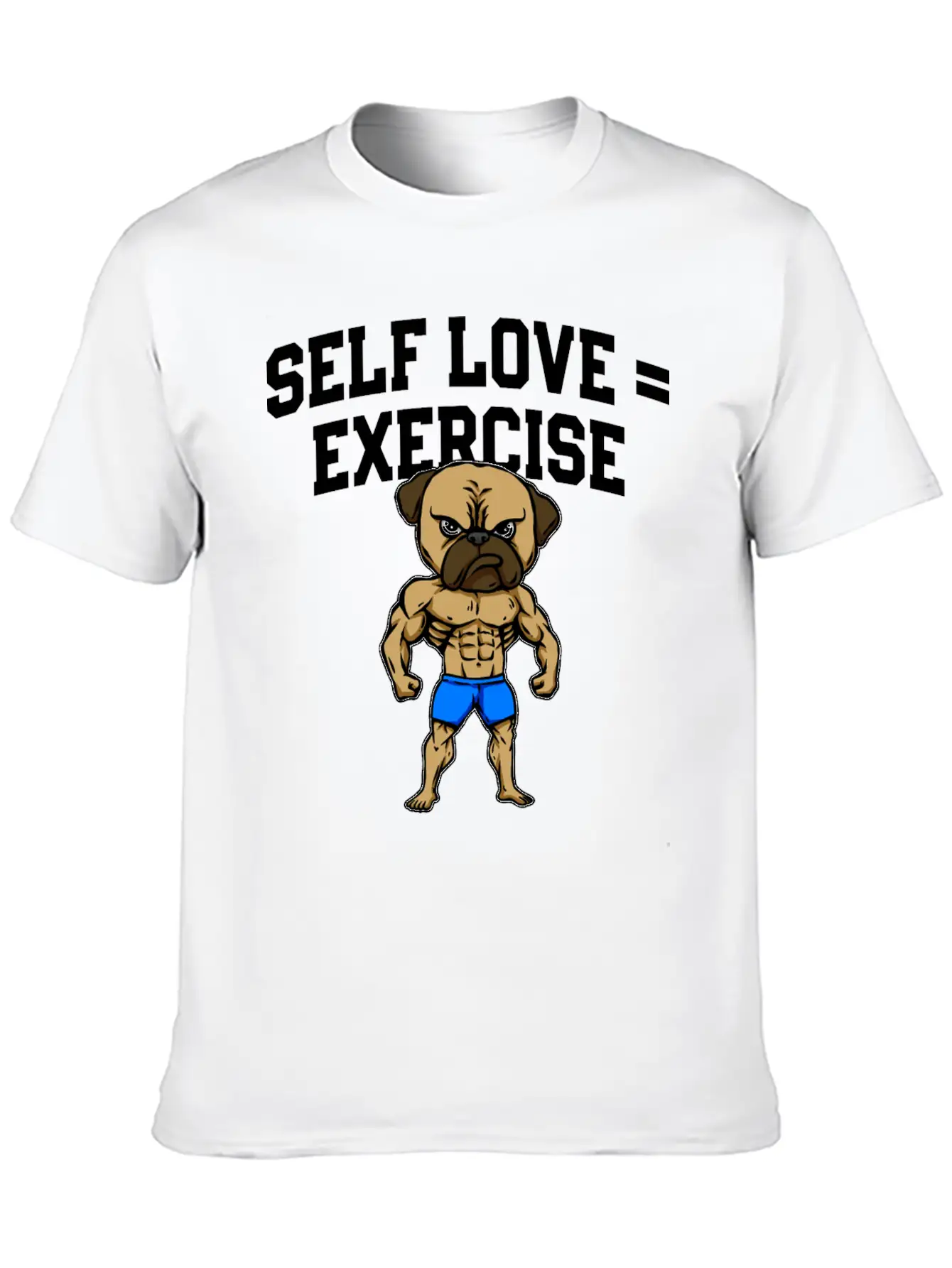 Self Love Exercise Workout Motivational Quote Gym Essential Cotton Tee For Daily Outfits ¨C Unisex Style