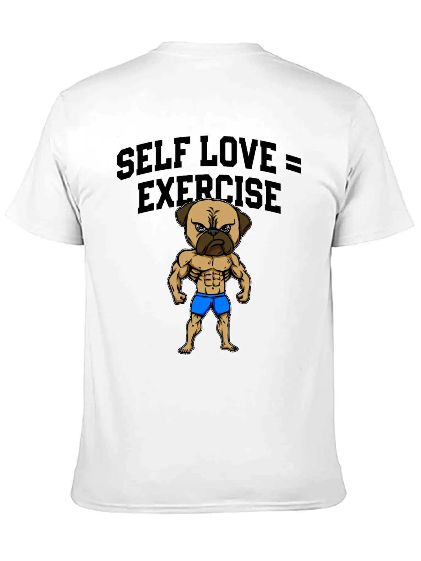 Self Love Exercise Workout Motivational Quote Gym Essential Cotton Tee For Daily Outfits ¨C Unisex Style