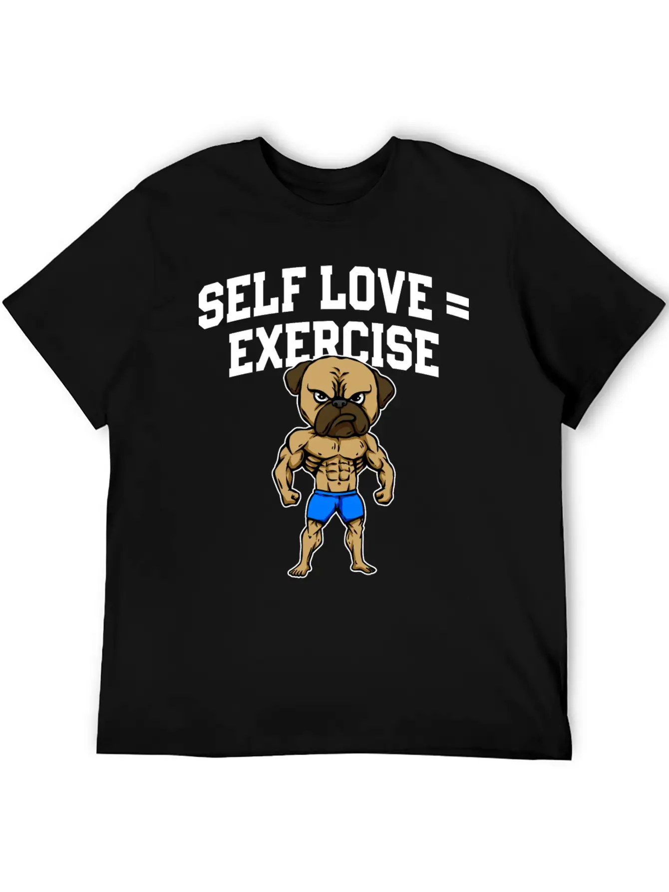 Self Love Exercise Workout Motivational Quote Gym Essential Cotton Tee For Daily Outfits ¨C Unisex Style