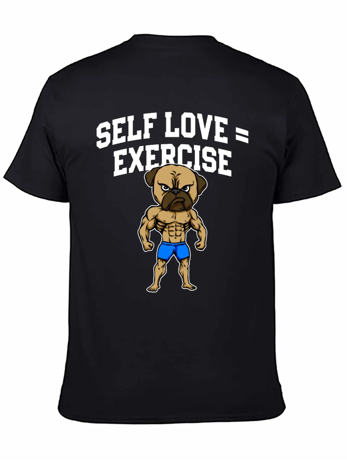 Self Love Exercise Workout Motivational Quote Gym Essential Cotton Tee For Daily Outfits ¨C Unisex Style