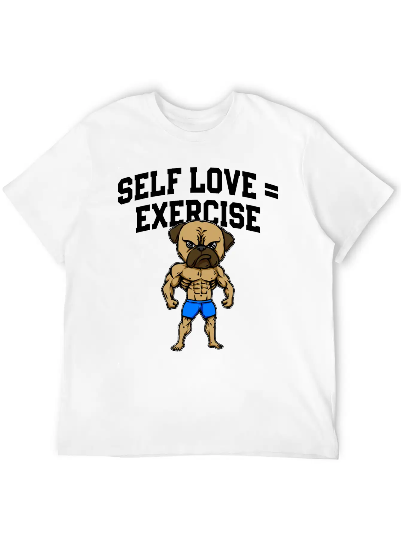 Self Love Exercise Workout Motivational Quote Gym Essential Cotton Tee For Daily Outfits ¨C Unisex Style