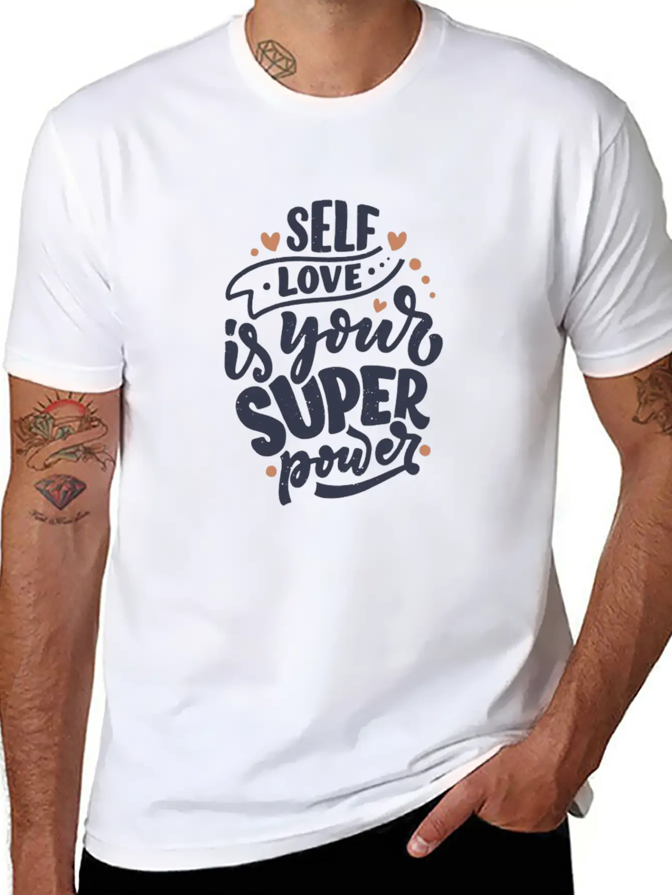 Self Love Is Your Super Power Soft Cotton Short Sleeve Tee ¨C Unisex Wardrobe Staple