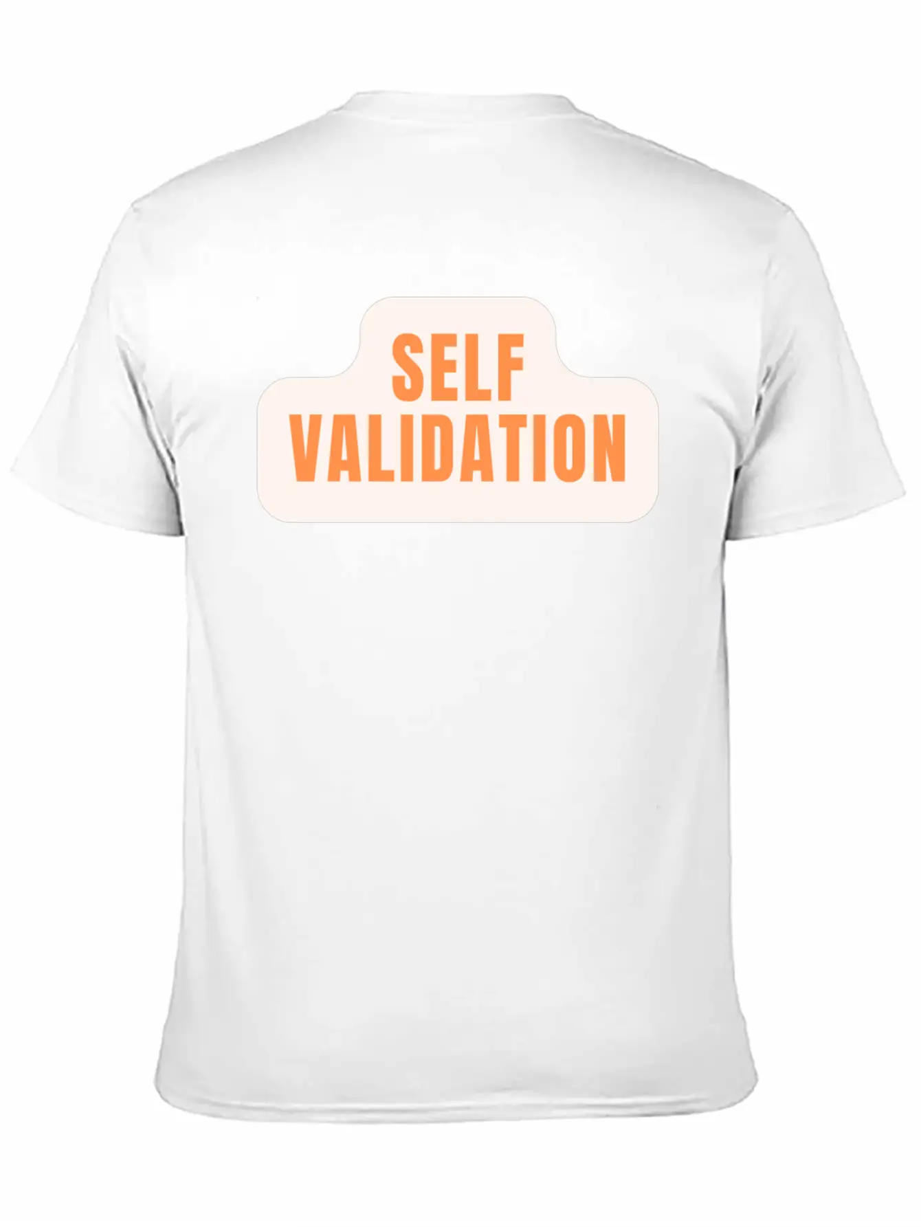 Self Validation : Reflecting Inner Truth Basic Graphic T-Shirt ¨C Daily Comfort In Soft Cotton