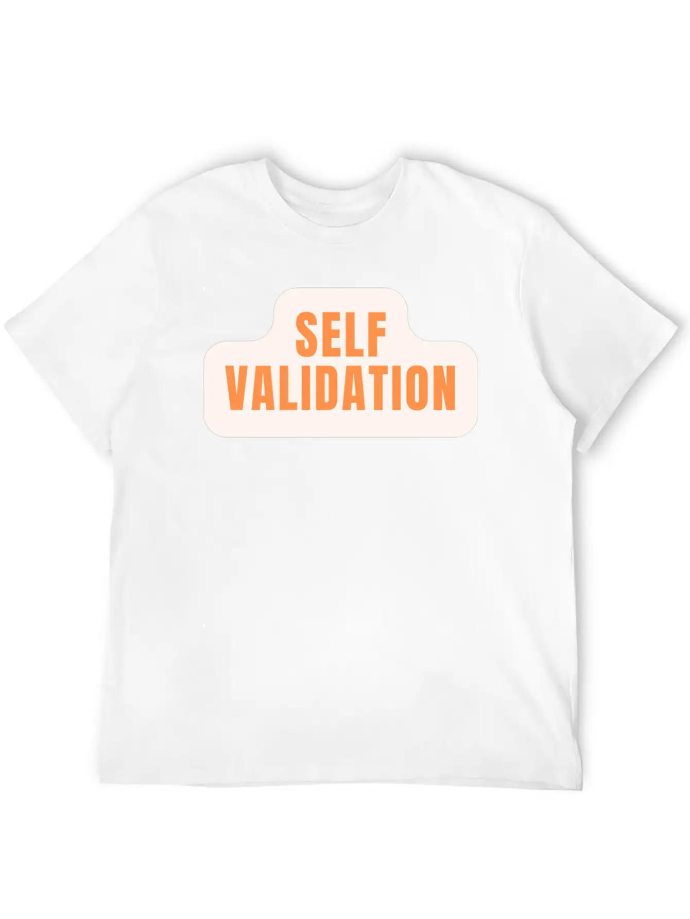 Self Validation : Reflecting Inner Truth Basic Graphic T-Shirt ¨C Daily Comfort In Soft Cotton