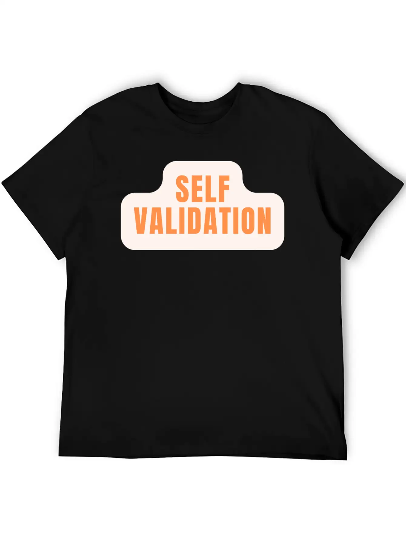 Self Validation : Reflecting Inner Truth Basic Graphic T-Shirt ¨C Daily Comfort In Soft Cotton