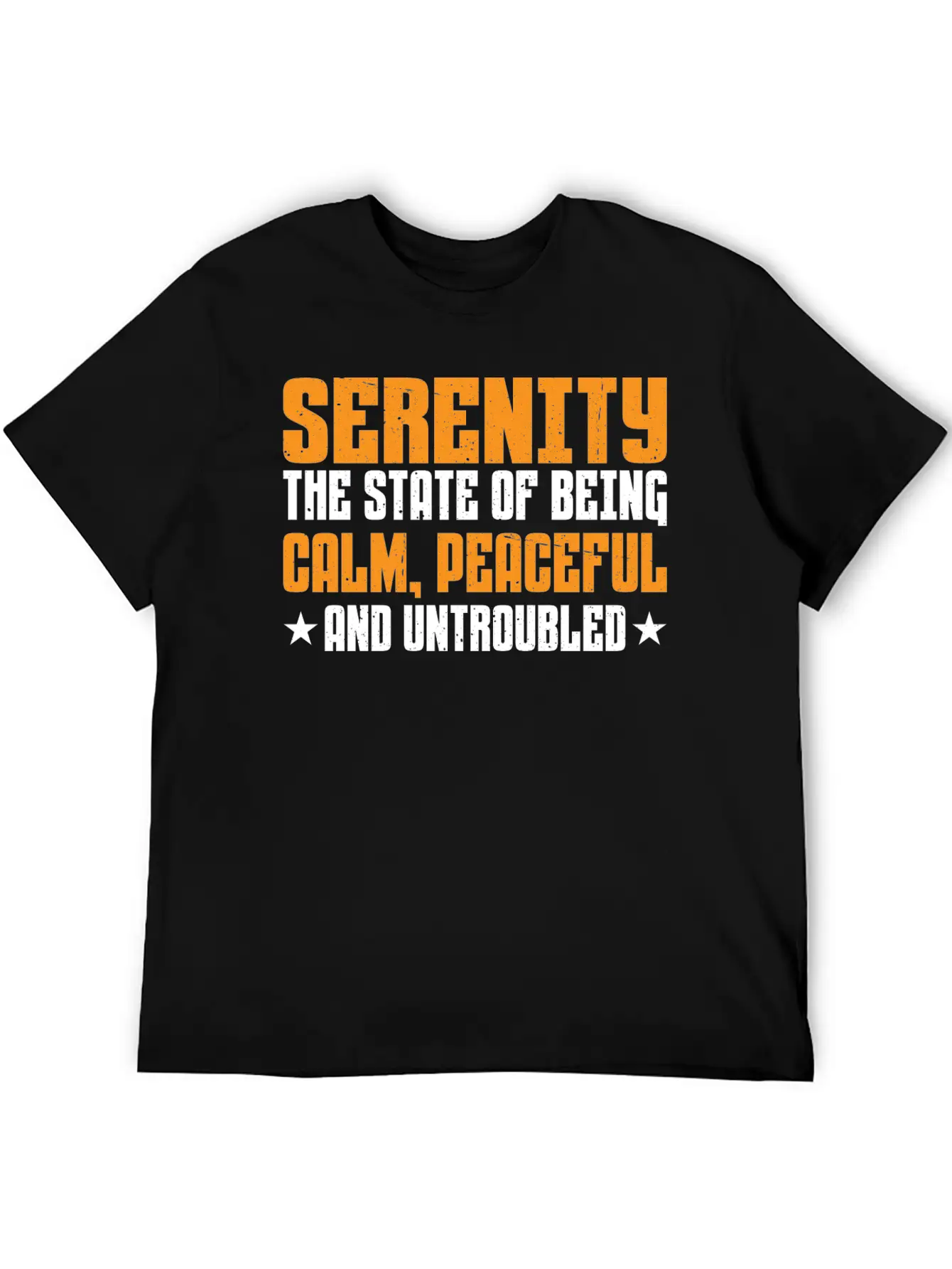 Serenity, Being Calm, Peaceful, And Untroubled 3 Essential Cotton Tee For Daily Outfits ¨C Unisex Style