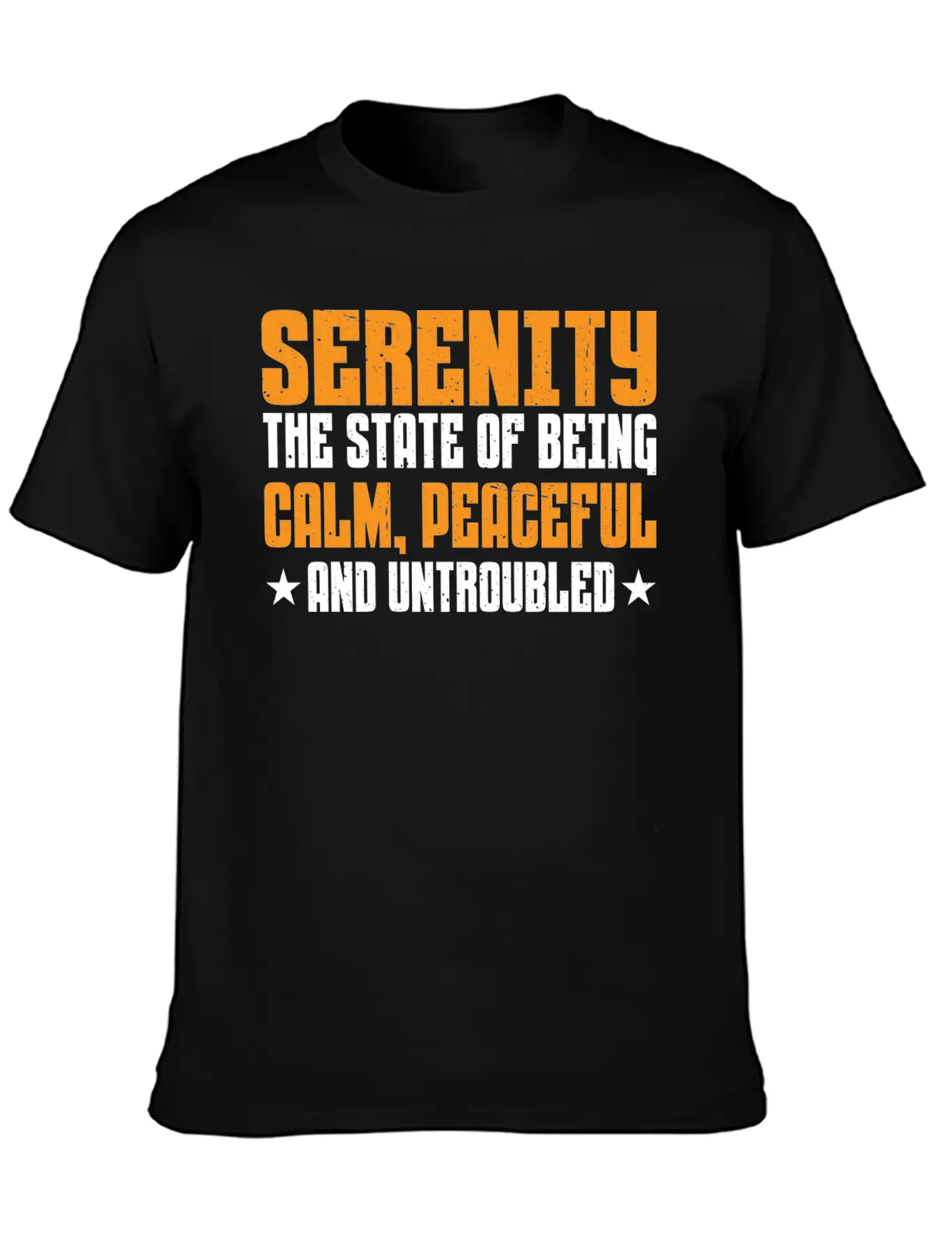 Serenity, Being Calm, Peaceful, And Untroubled 3 Essential Cotton Tee For Daily Outfits ¨C Unisex Style