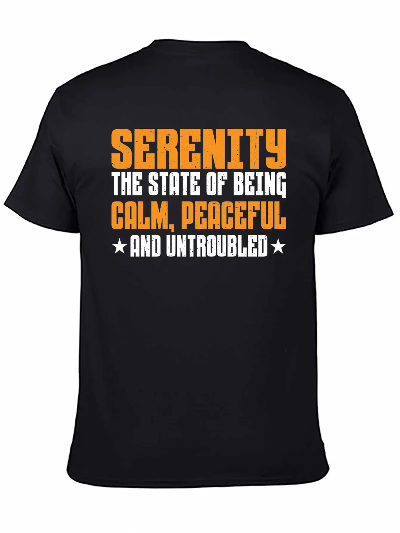 Serenity, Being Calm, Peaceful, And Untroubled 3 Essential Cotton Tee For Daily Outfits ¨C Unisex Style