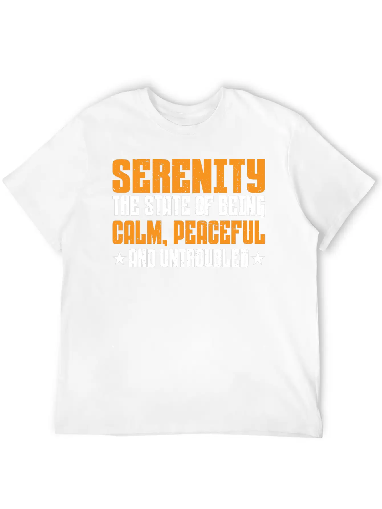 Serenity, Being Calm, Peaceful, And Untroubled 3 Essential Cotton Tee For Daily Outfits ¨C Unisex Style