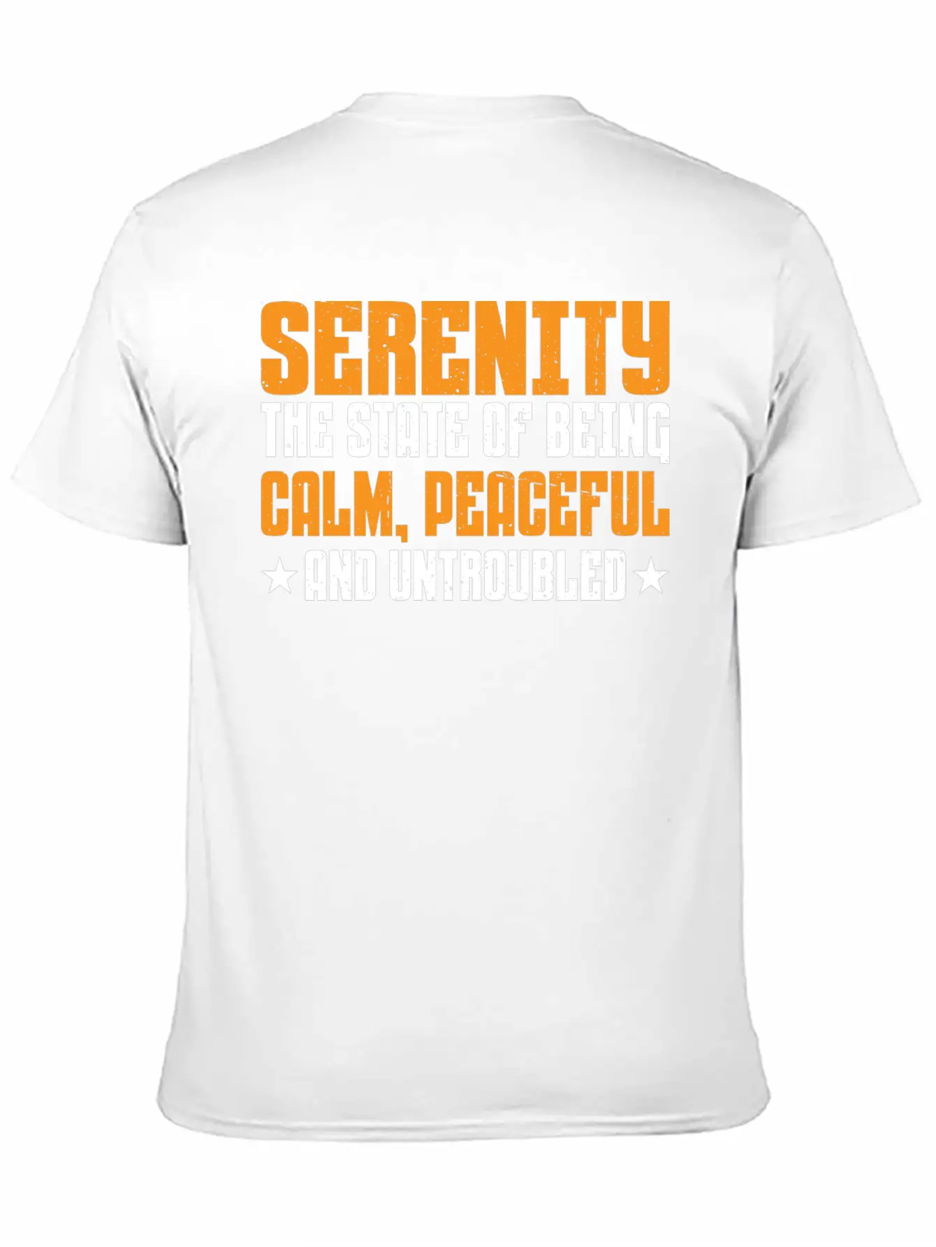 Serenity, Being Calm, Peaceful, And Untroubled 3 Essential Cotton Tee For Daily Outfits ¨C Unisex Style