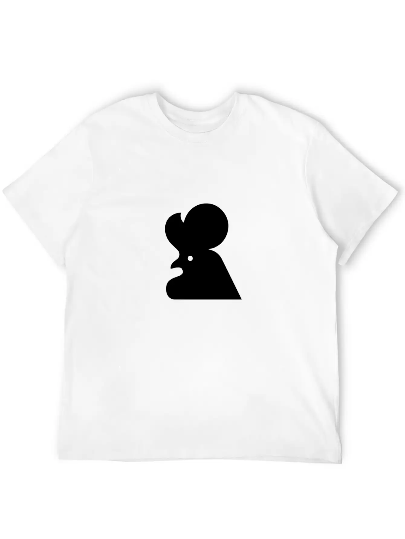 Shadow Chicken Essential Cotton Tee For Daily Outfits ¨C Unisex Style