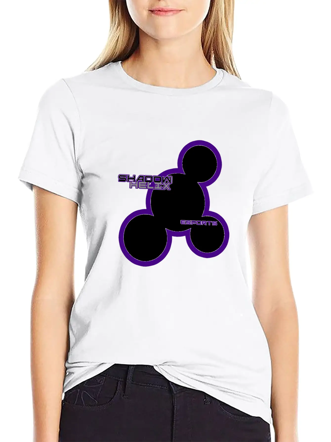 Shadow Helix Esports? 2017 Logo Basic Graphic T-Shirt ¨C Daily Comfort In Soft Cotton