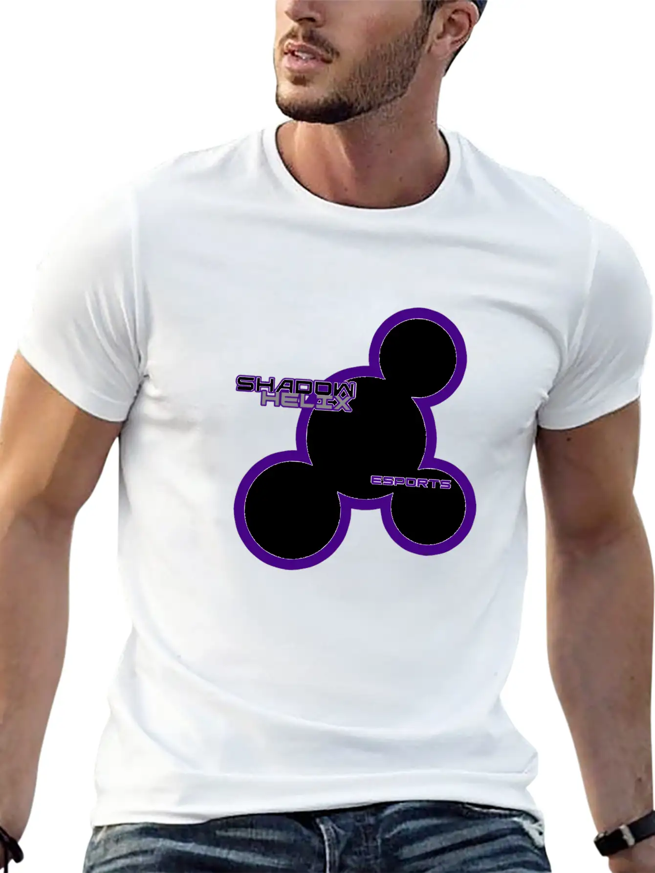 Shadow Helix Esports? 2017 Logo Basic Graphic T-Shirt ¨C Daily Comfort In Soft Cotton