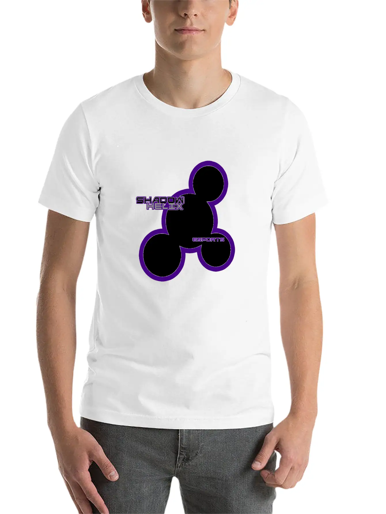 Shadow Helix Esports? 2017 Logo Basic Graphic T-Shirt ¨C Daily Comfort In Soft Cotton